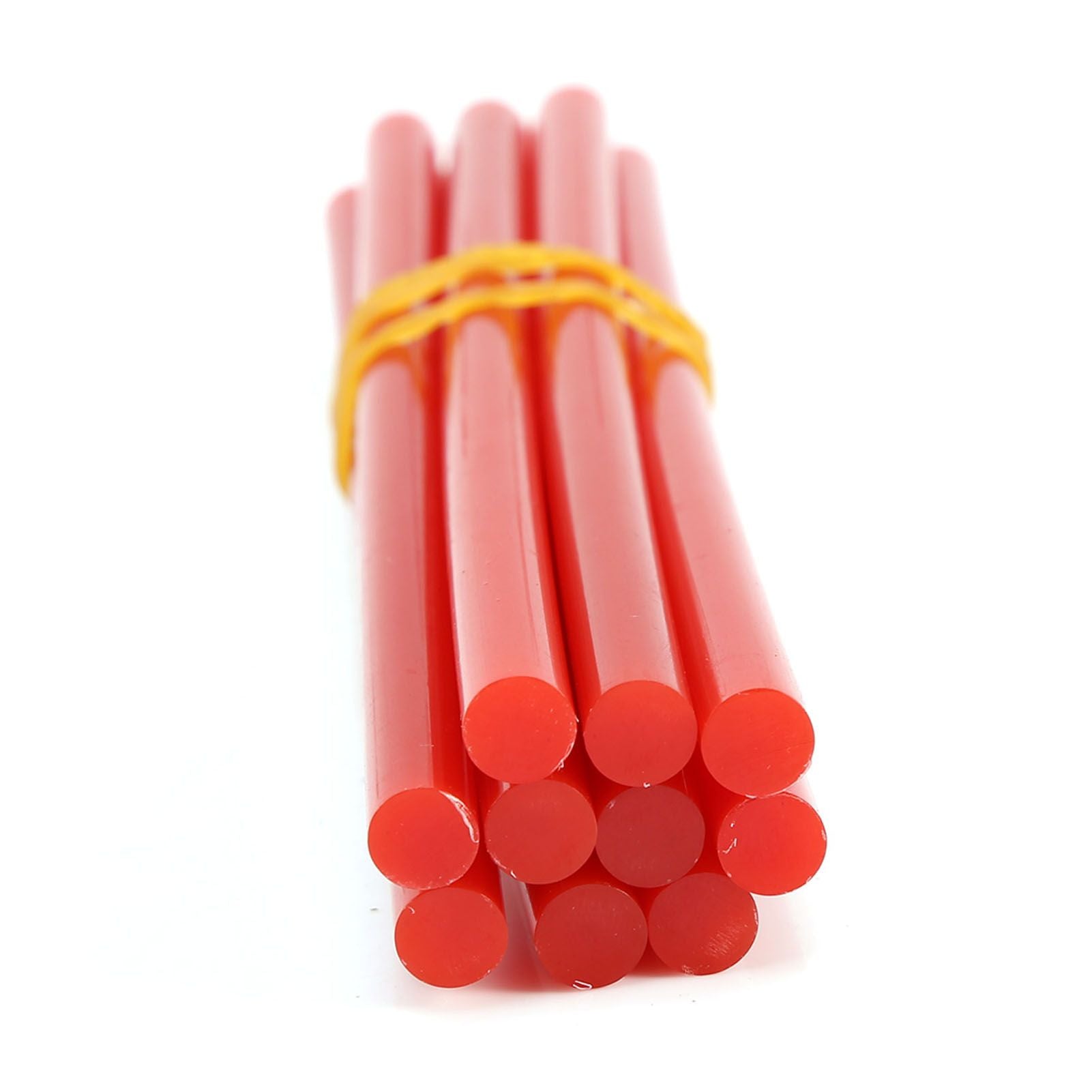 10pcs set 7 * 150mm Colorful Hot Melt Glue Adhesive Sticks for 20W Small Power Gun Red
