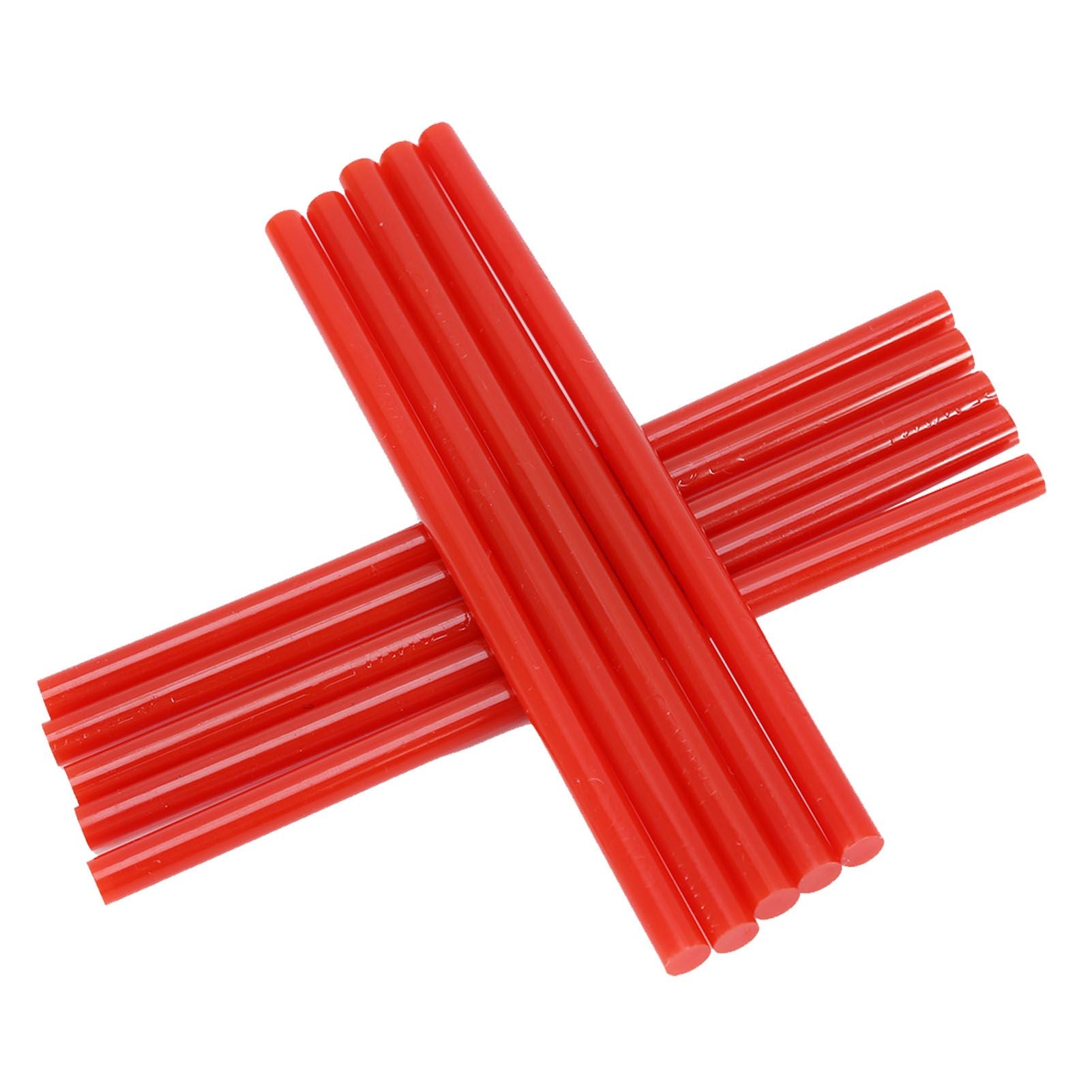 10pcs set 7 * 150mm Colorful Hot Melt Glue Adhesive Sticks for 20W Small Power Gun Red