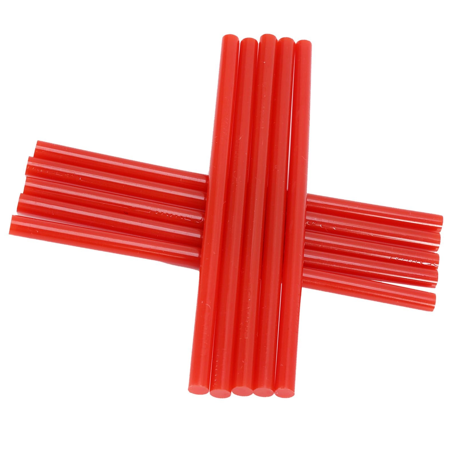 10pcs set 7 * 150mm Colorful Hot Melt Glue Adhesive Sticks for 20W Small Power Gun Red