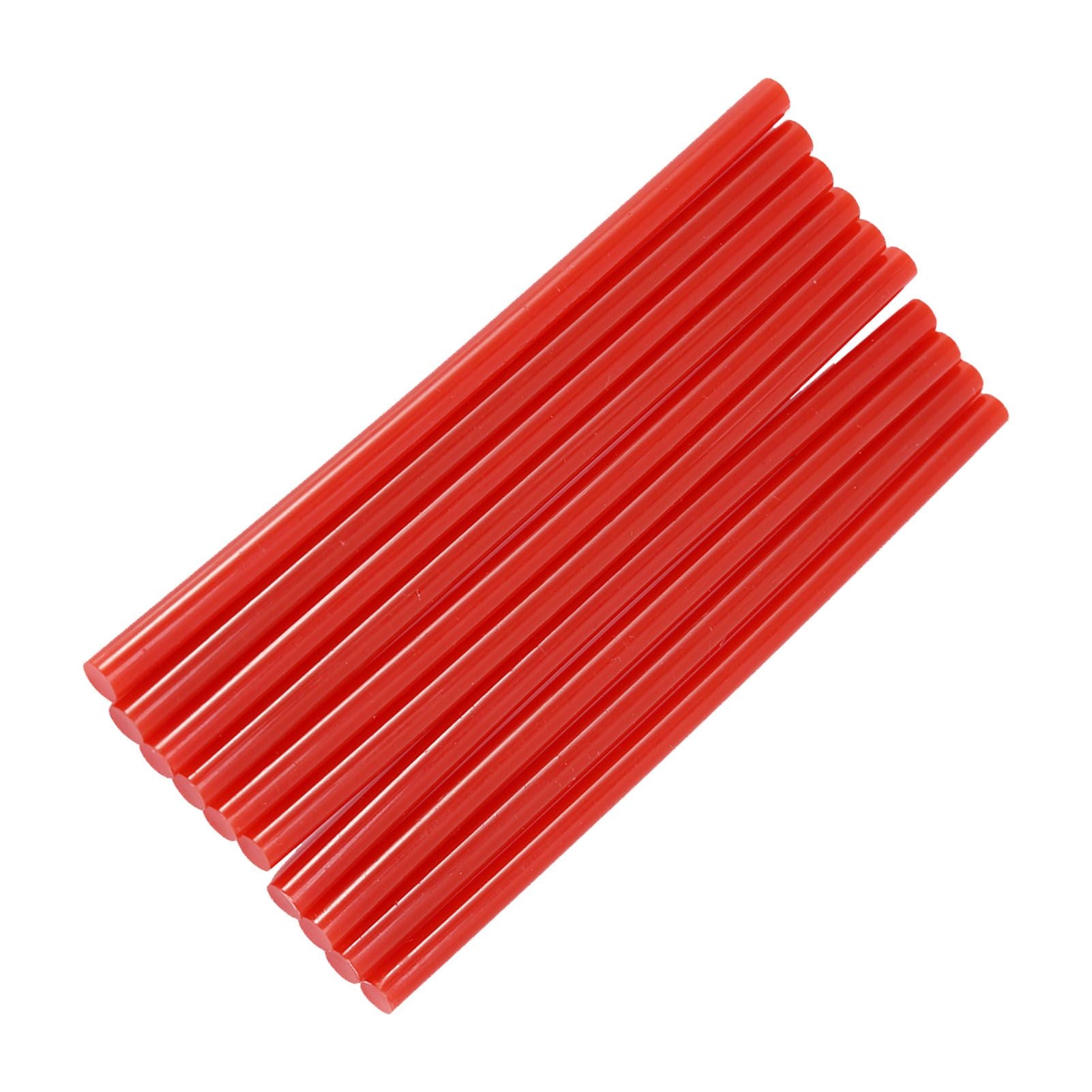 10pcs set 7 * 150mm Colorful Hot Melt Glue Adhesive Sticks for 20W Small Power Gun Red