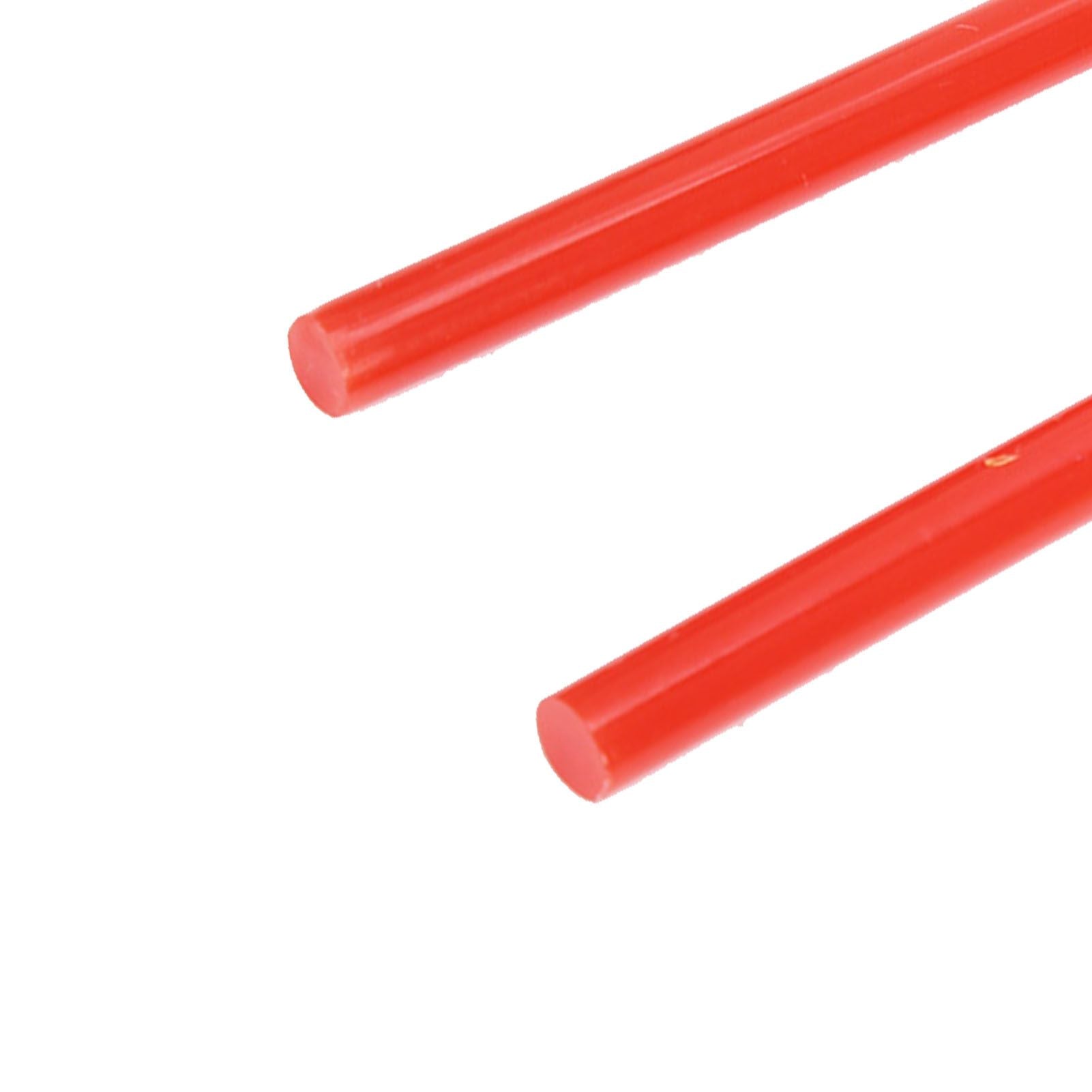 10pcs set 7 * 150mm Colorful Hot Melt Glue Adhesive Sticks for 20W Small Power Gun Red