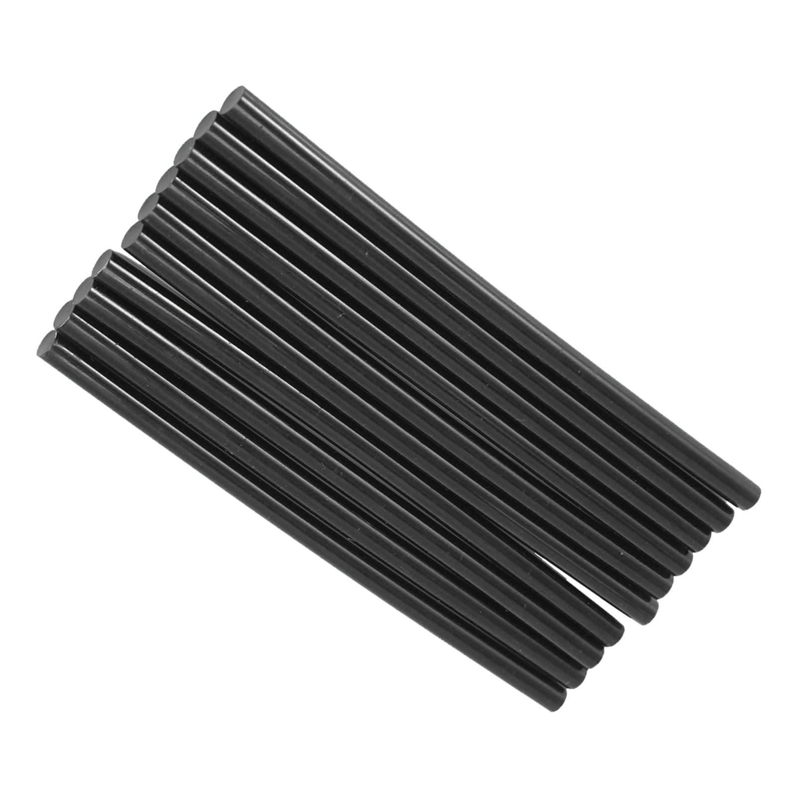 10pcs set 7 * 150mm Colorful Hot Melt Glue Adhesive Sticks for 20W Small Power Gun Black