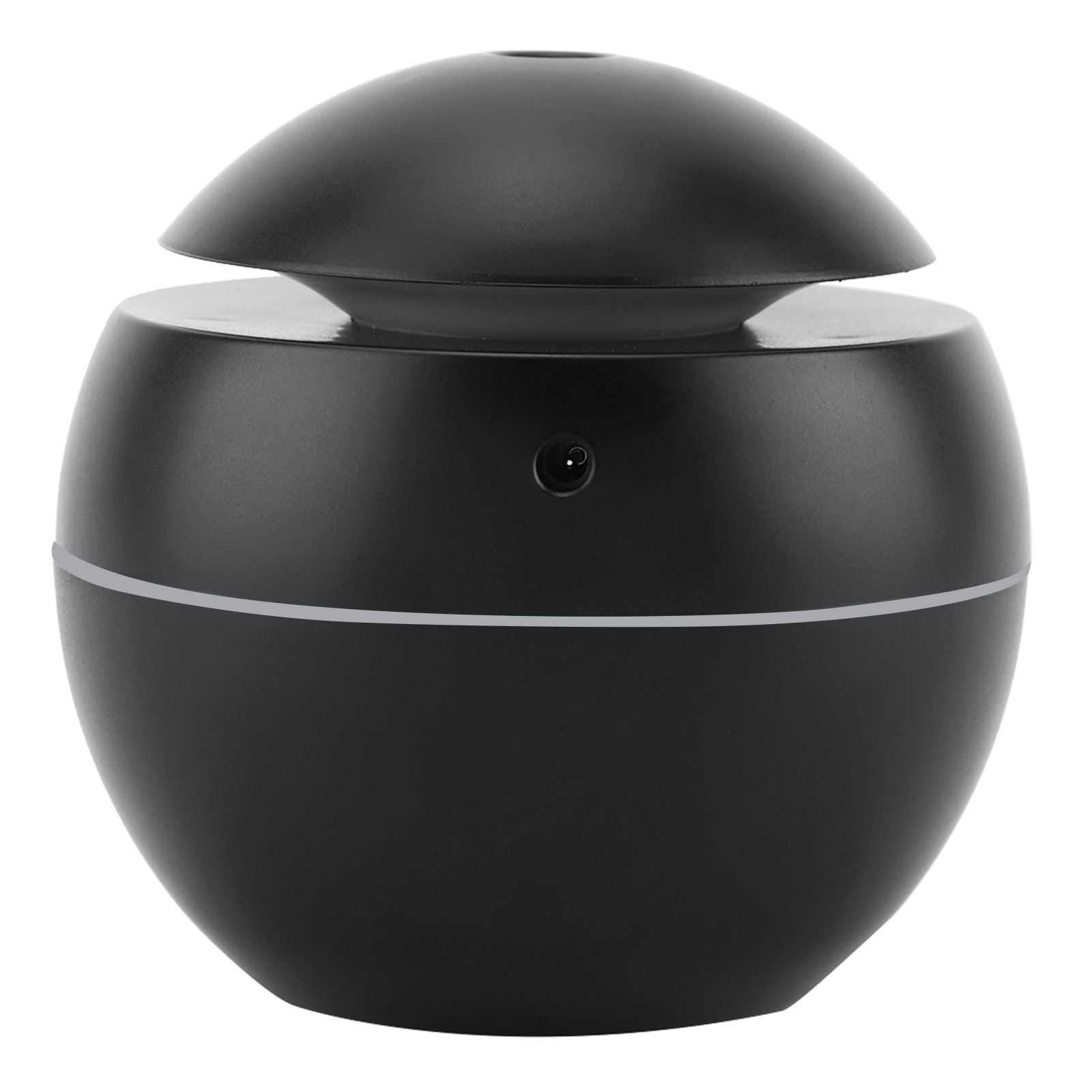 USB Essential LED Touch Aroma Ultrasonic Humidifier Oil Diffuser Air Purifier Black
