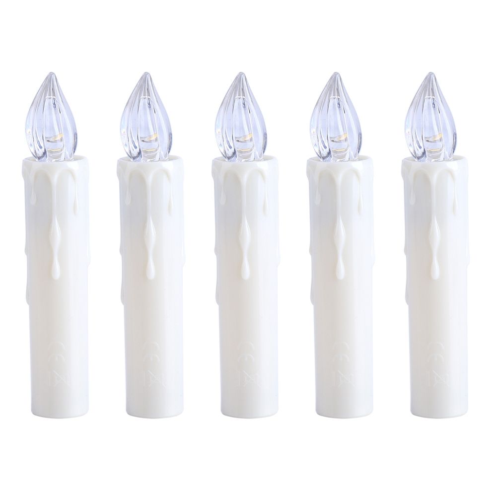 LED Candle Remote Control Wax Flameless Flickering Christmas Lamp Candle Lights Wedding Decor