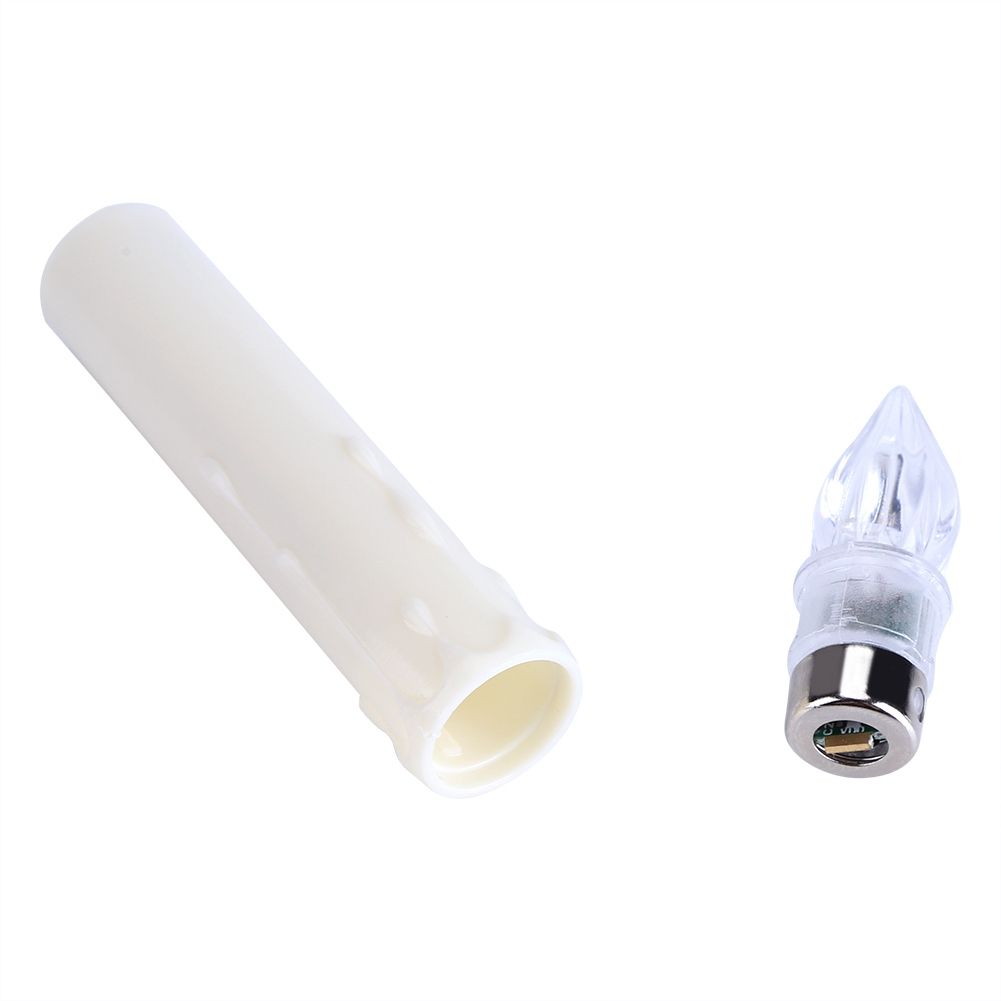 LED Candle Remote Control Wax Flameless Flickering Christmas Lamp Candle Lights Wedding Decor