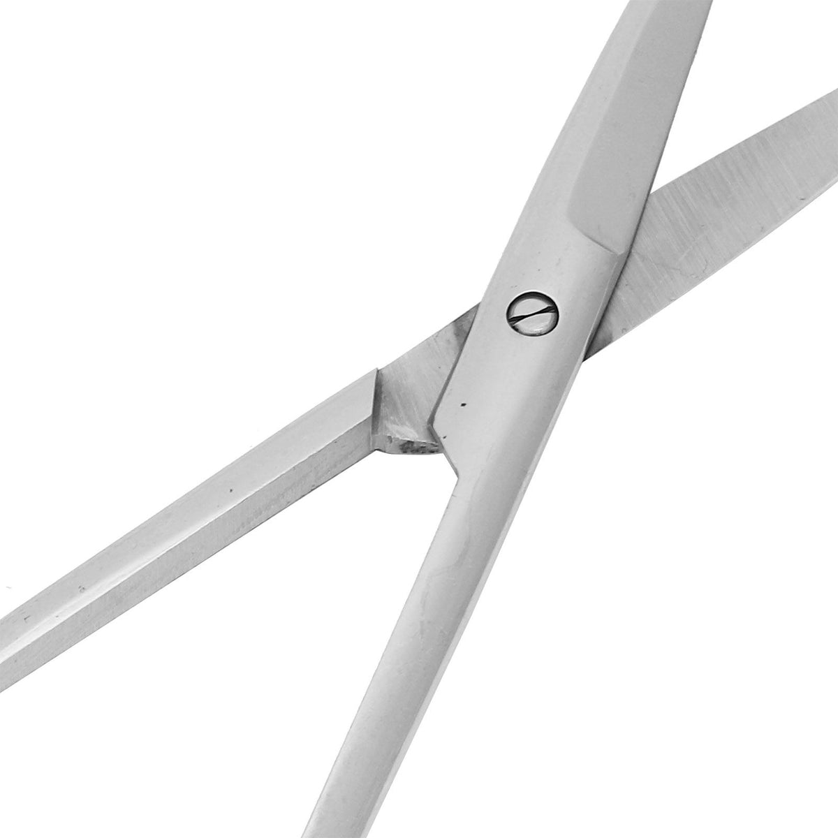 18cm Stainless Steel Scissor Veterinary Pet Farm Animal Curved Round Scissors Household Tool
