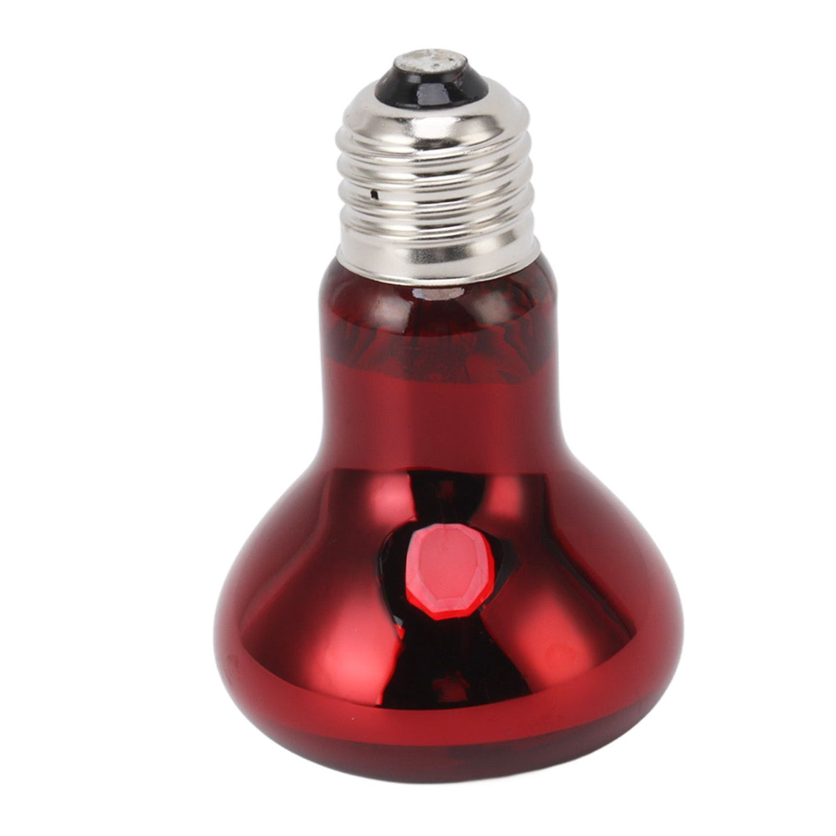 Reptile Heat Lamp Bulb E27 UVA Amphibian Basking Day and Night Heating Light Bulb for Bearded Dragon Lizard 220 to 240V Red