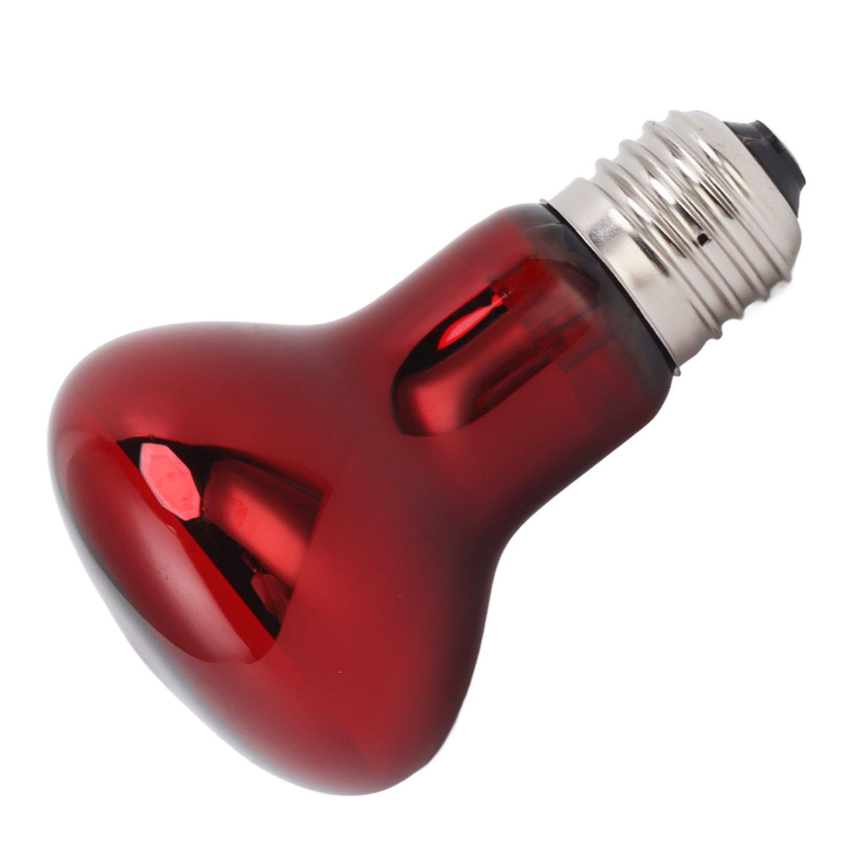 Reptile Heat Lamp Bulb E27 UVA Amphibian Basking Day and Night Heating Light Bulb for Bearded Dragon Lizard 220 to 240V Red
