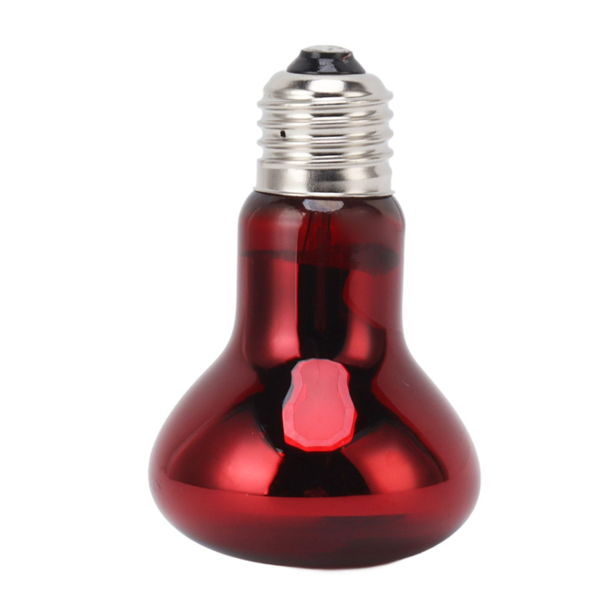 Reptile Heat Lamp Bulb E27 UVA Amphibian Basking Day and Night Heating Light Bulb for Bearded Dragon Lizard 220 to 240V Red