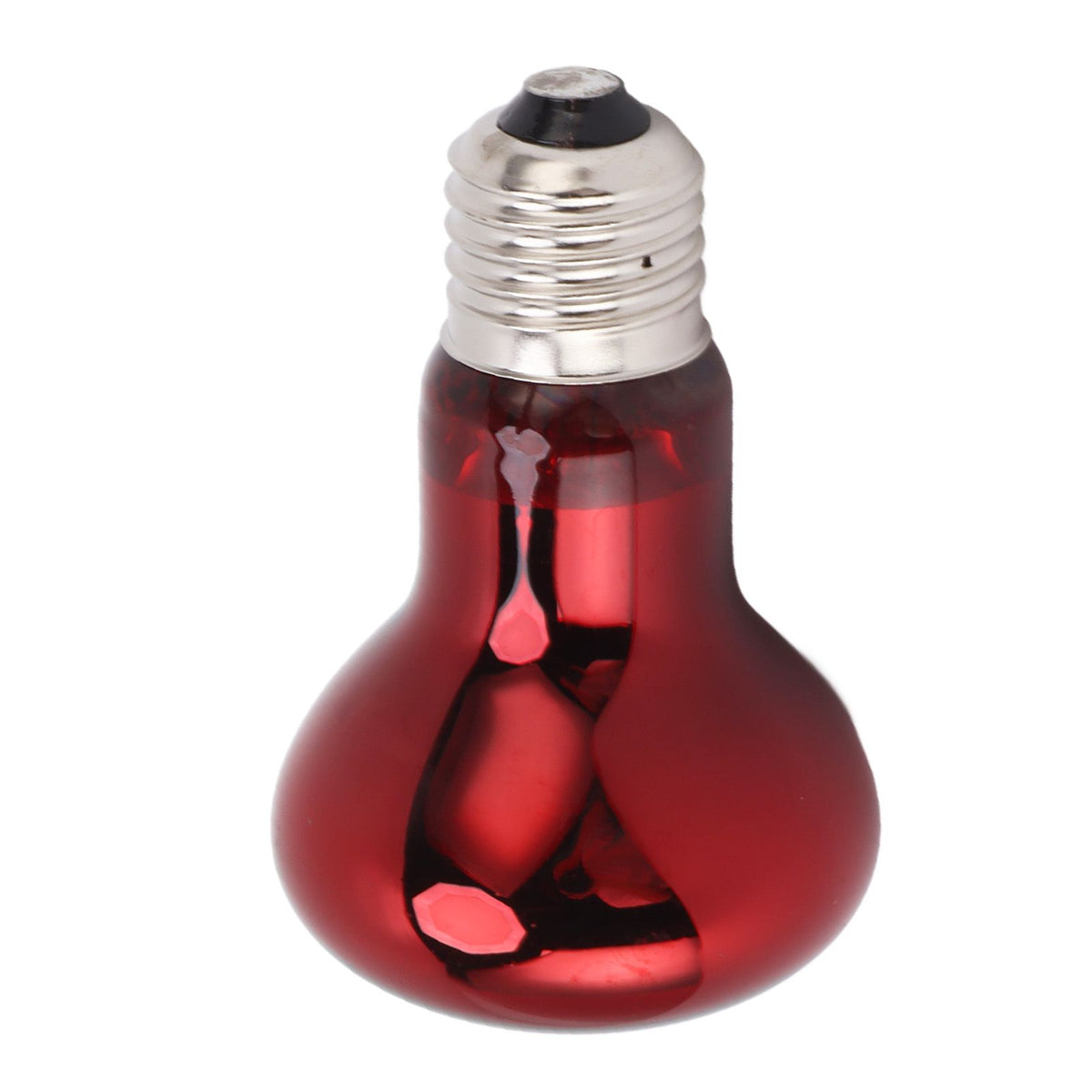 Reptile Heat Lamp Bulb E27 UVA Amphibian Basking Day and Night Heating Light Bulb for Bearded Dragon Lizard 220 to 240V Red