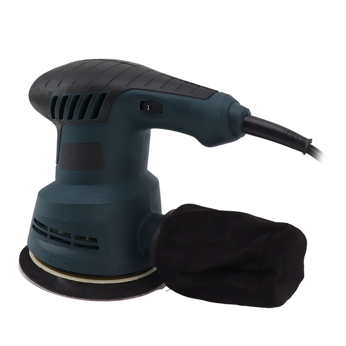 Orbital Sander 300W ABS Compact Electric Palm Sander Kit with Sandpapers for Woodworking Polishing Carpentry US Plug 110V