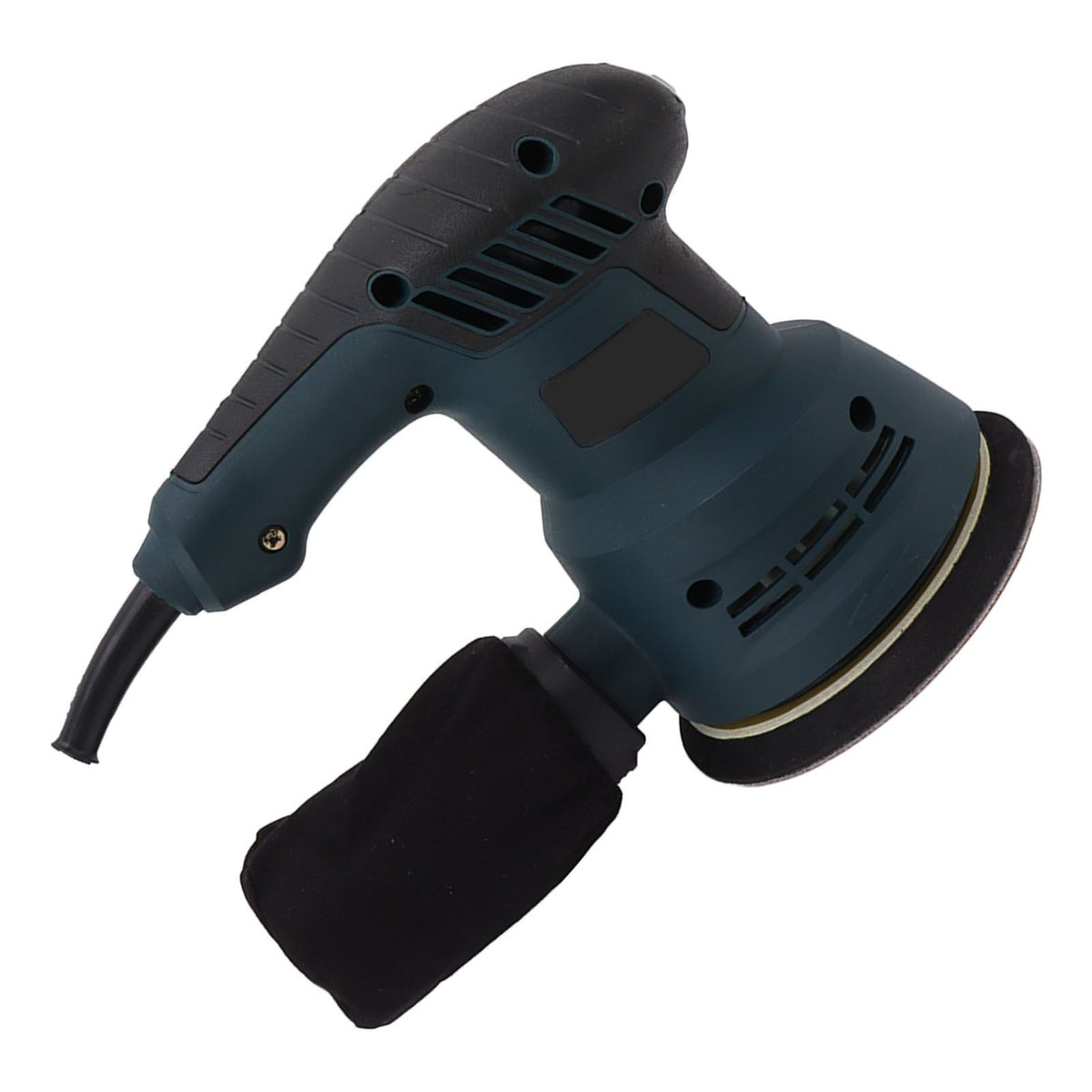 Orbital Sander 300W ABS Compact Electric Palm Sander Kit with Sandpapers for Woodworking Polishing Carpentry US Plug 110V