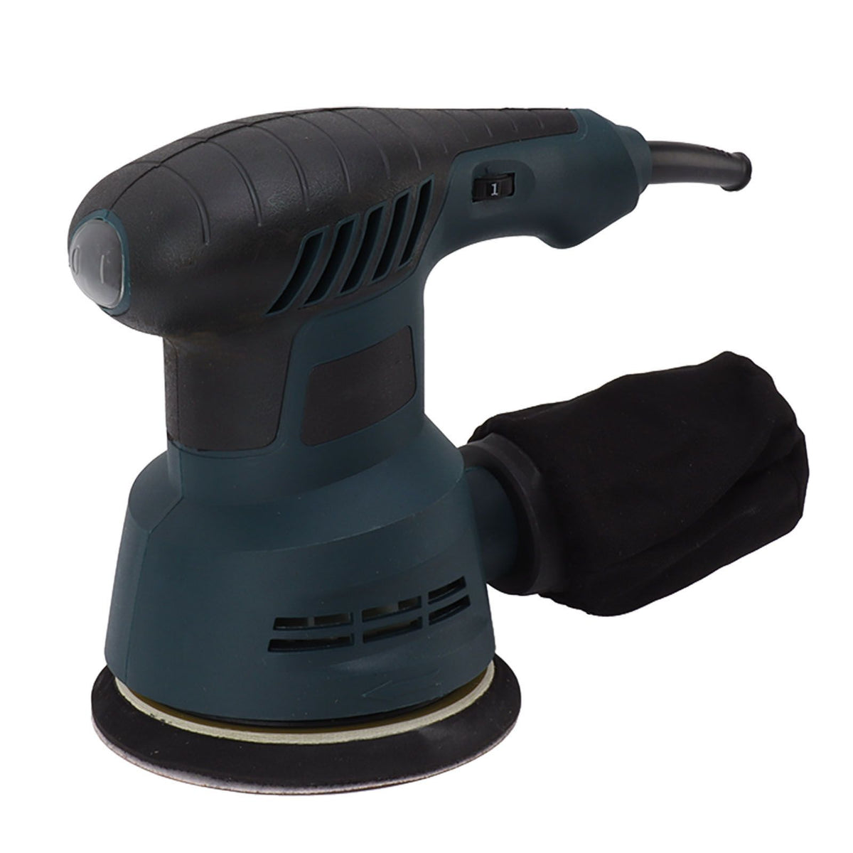 Orbital Sander 300W ABS Compact Electric Palm Sander Kit with Sandpapers for Woodworking Polishing Carpentry UK Plug 220V