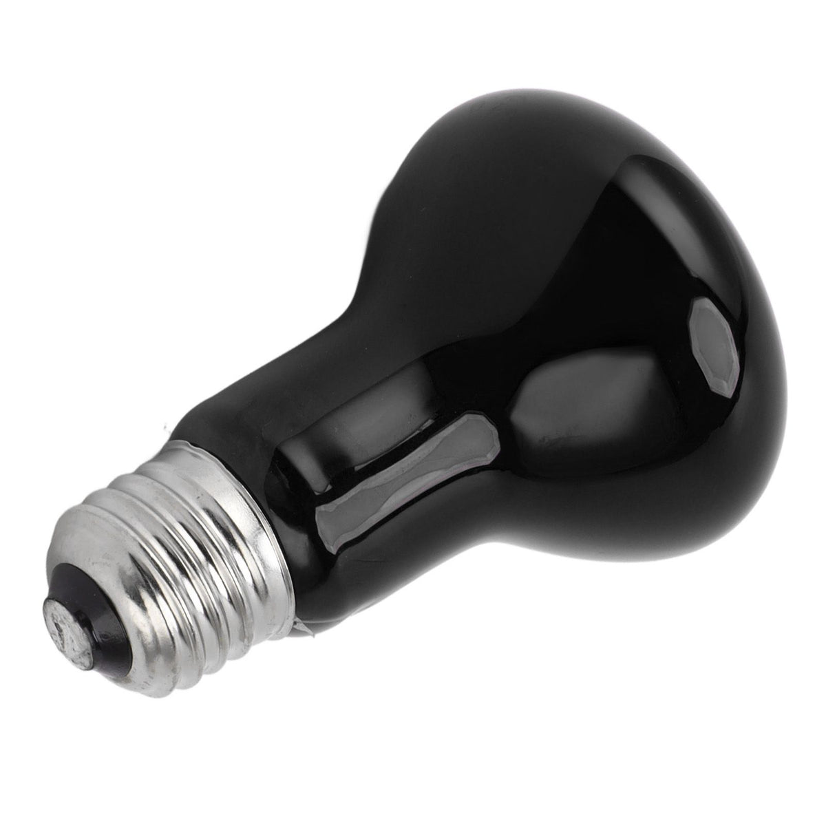 E27 Reptile Heat Lamp Bulb Multifunctional Basking Spot Light Bulbs for Reptile Snake 110‑120V Black