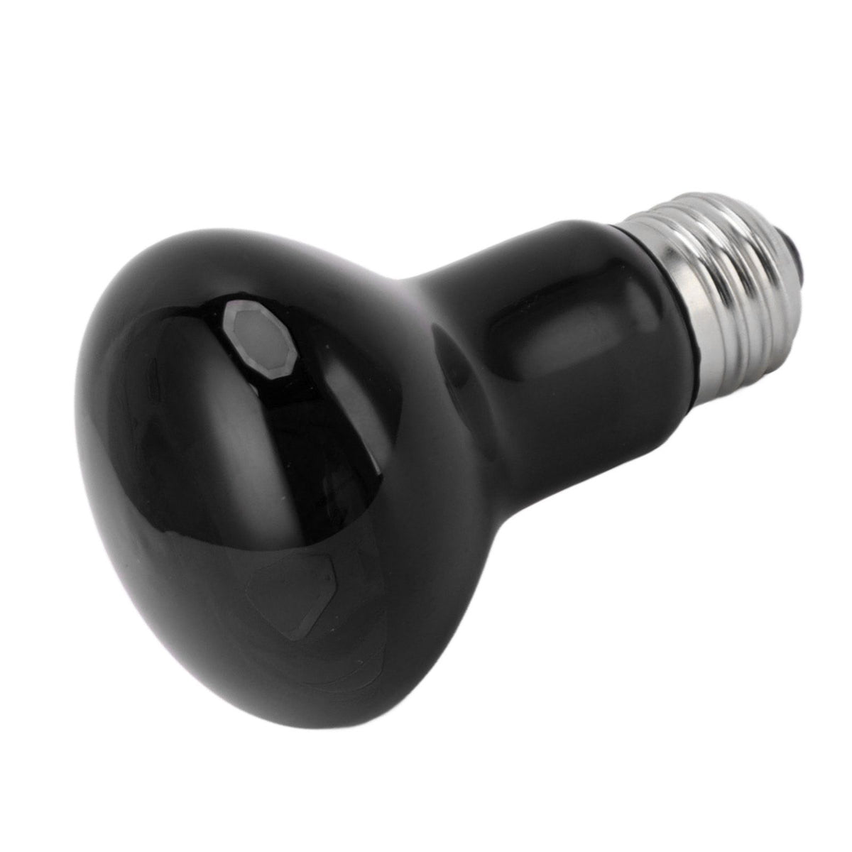 E27 Reptile Heat Lamp Bulb Multifunctional Basking Spot Light Bulbs for Reptile Snake 110‑120V Black