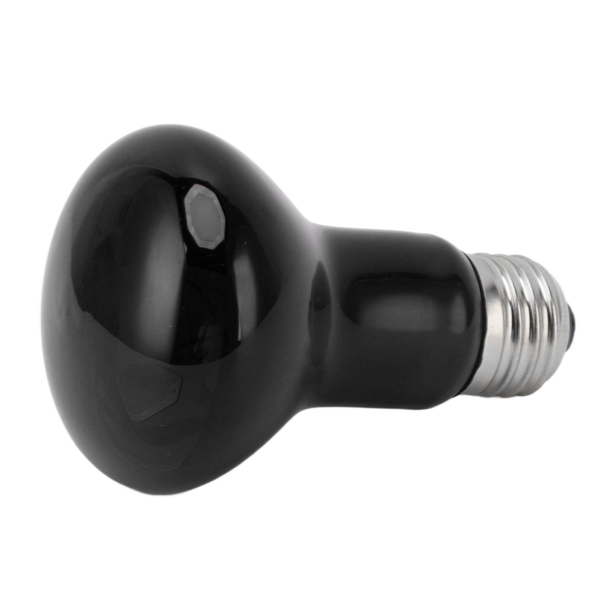 E27 Reptile Heat Lamp Bulb Multifunctional Basking Spot Light Bulbs for Reptile Snake 110‑120V Black