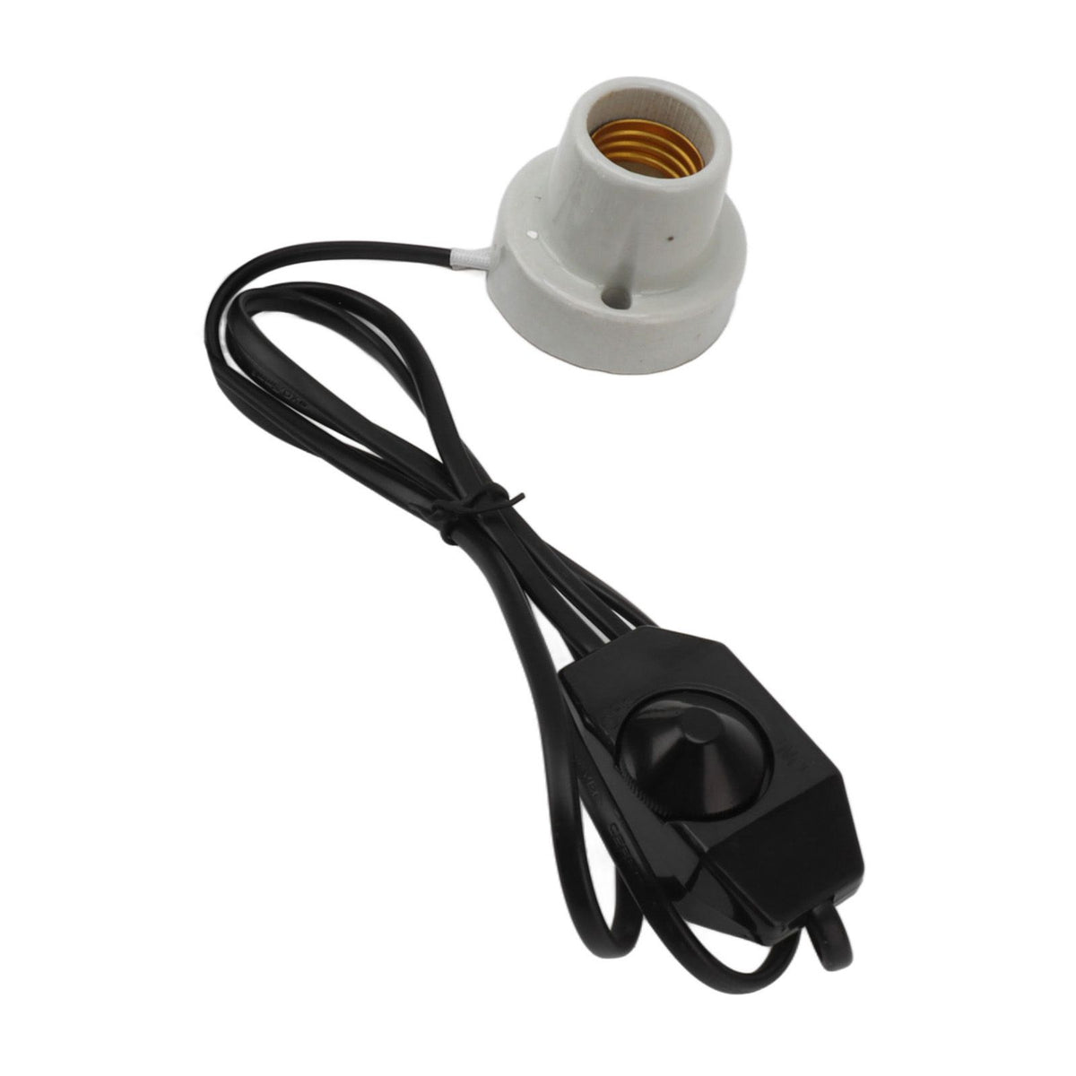 Reptile Ceramic Heat Lamp Holder Professional E27 Socket Reptile Heat Light Fixture Holder for Lizard Turtle Tortoise US Plug 120V