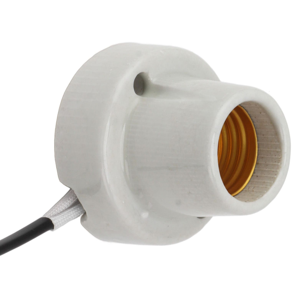 Reptile Ceramic Heat Lamp Holder Professional E27 Socket Reptile Heat Light Fixture Holder for Lizard Turtle Tortoise US Plug 120V