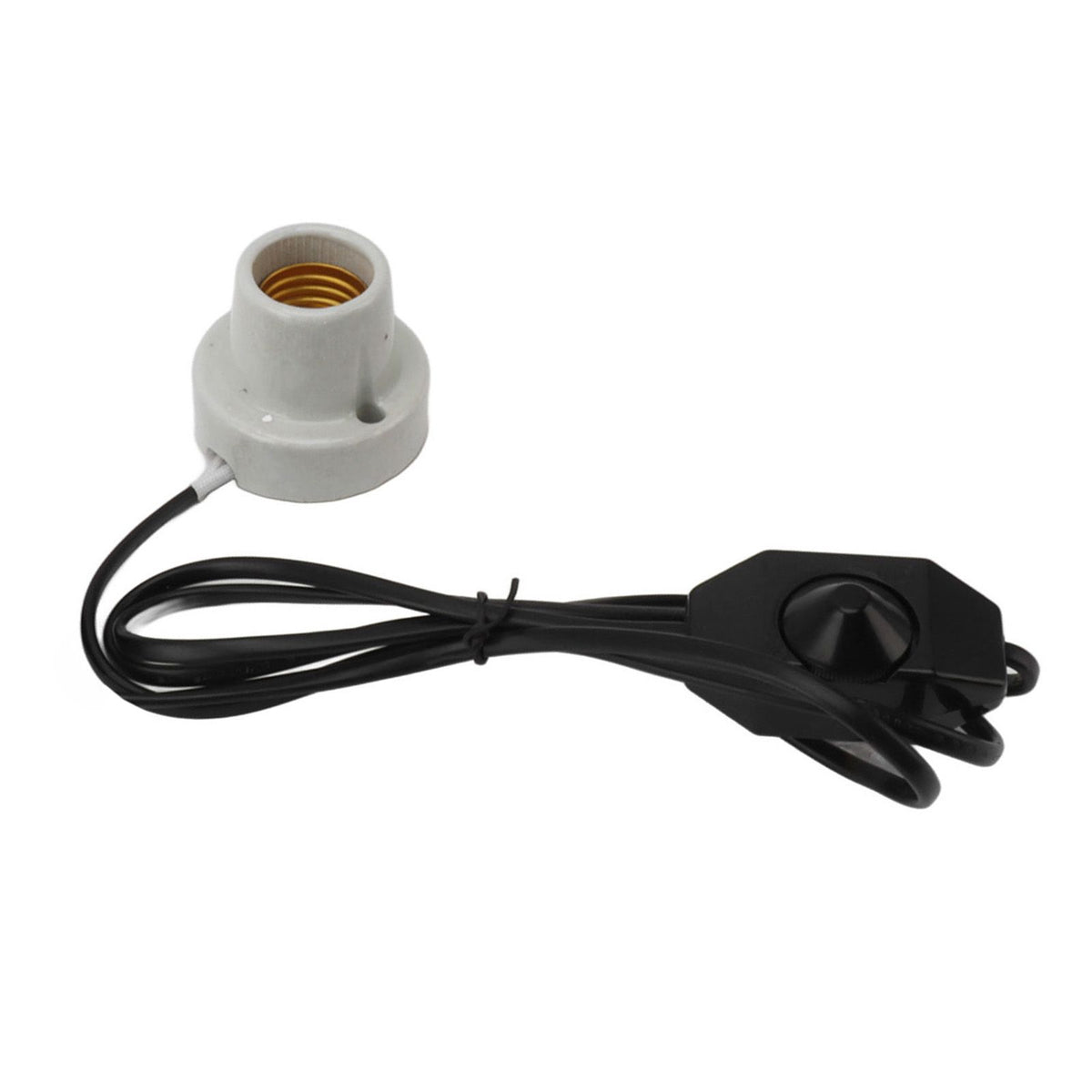 Reptile Ceramic Heat Lamp Holder Professional E27 Socket Reptile Heat Light Fixture Holder for Lizard Turtle Tortoise EU Plug 250V