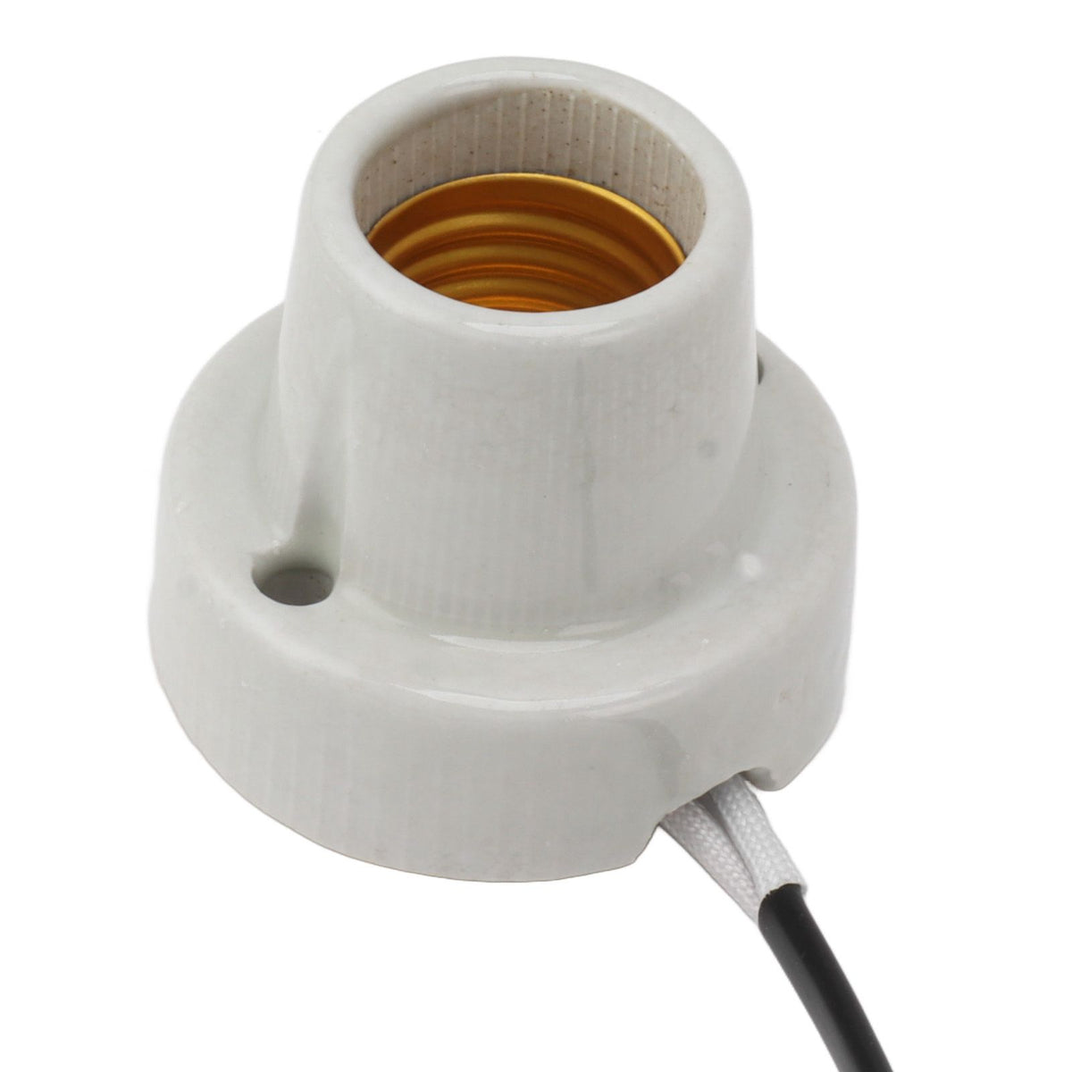 Reptile Ceramic Heat Lamp Holder Professional E27 Socket Reptile Heat Light Fixture Holder for Lizard Turtle Tortoise UK Plug 250V