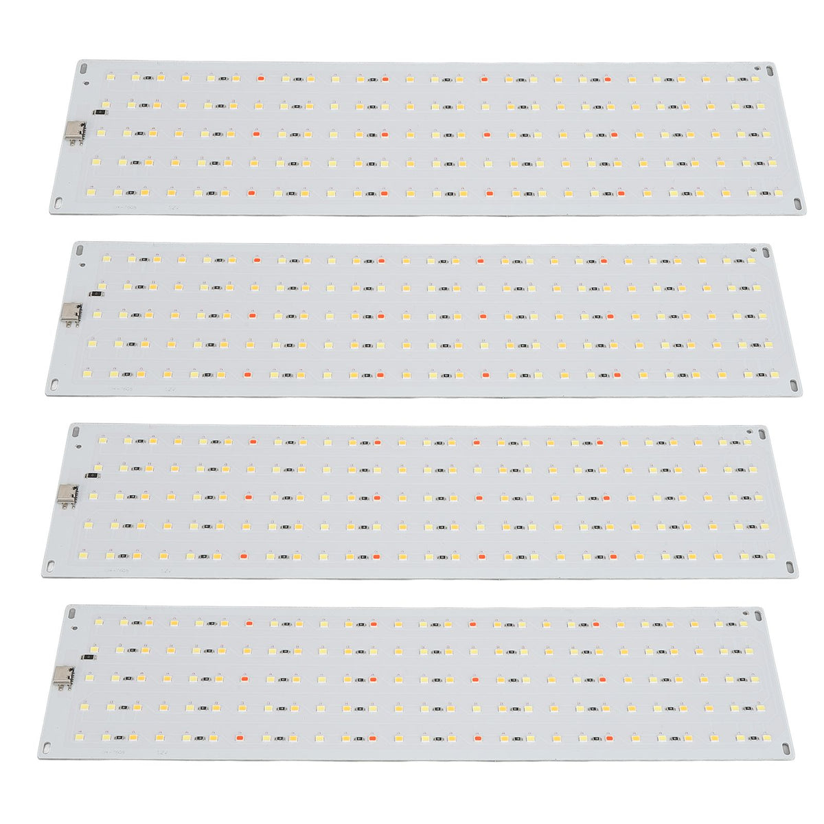 Cabinet Plant Grow Light 35W Full Spectrum 3H 9H 12H Timer Ultra Thin Panel LED Grow Lamp for Indoor 100‑240V US Plug