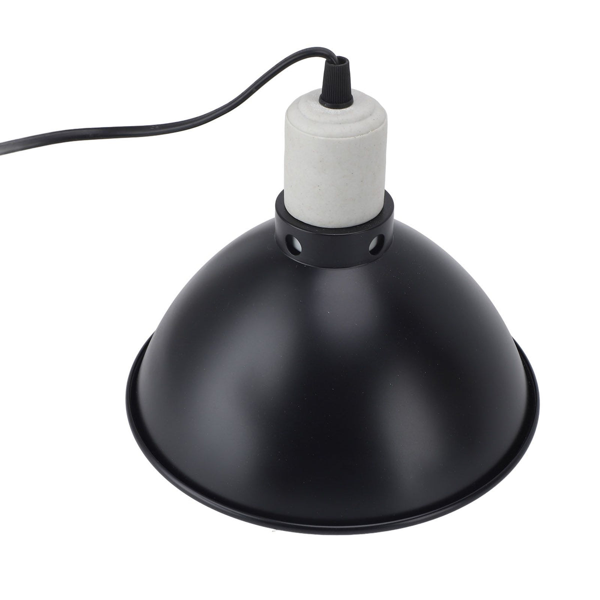 Reptile Heating Lamp Shade for UVA UVB Bulb 300W Dome Light Fixture Cover for Lizards Turtles Snakes US Plug 110V