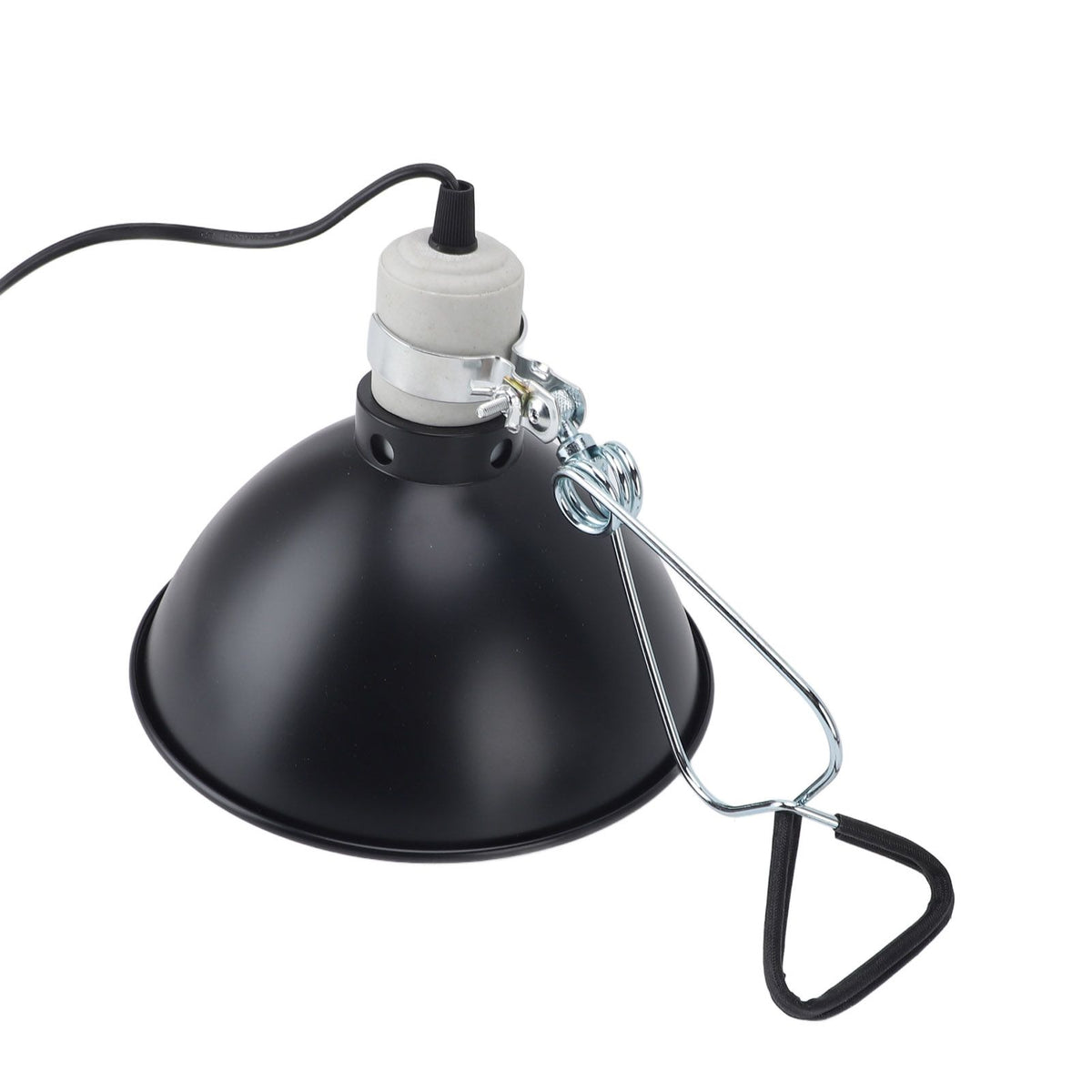 Reptile Heating Lamp Shade for UVA UVB Bulb 300W Dome Light Fixture Cover for Lizards Turtles Snakes EU Plug 220V
