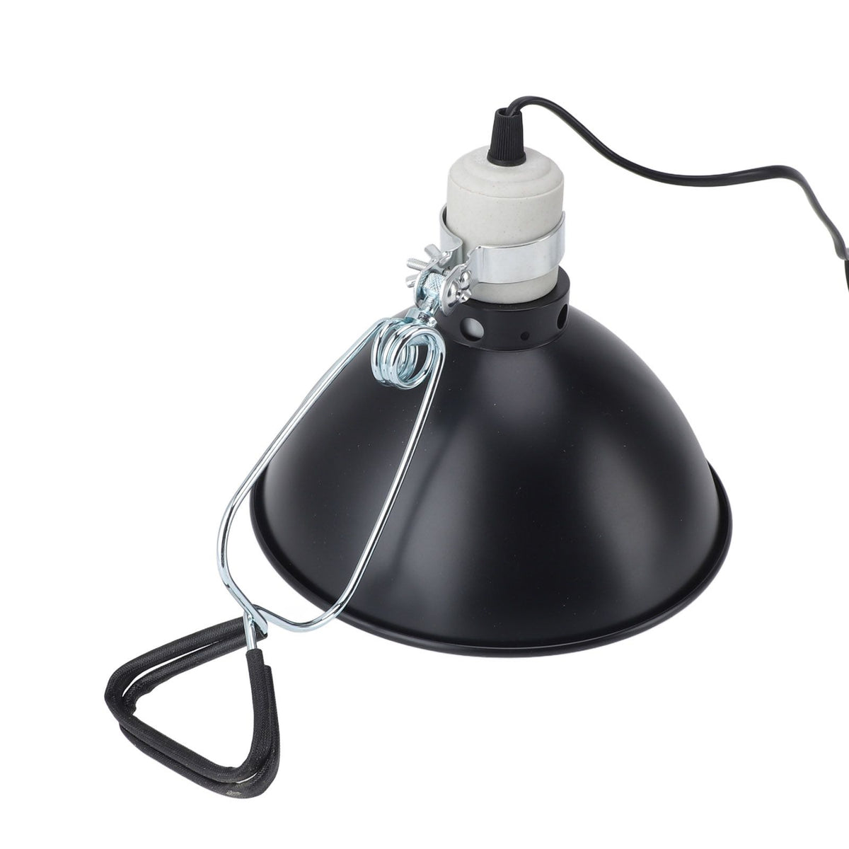 Reptile Heating Lamp Shade for UVA UVB Bulb 300W Dome Light Fixture Cover for Lizards Turtles Snakes EU Plug 220V