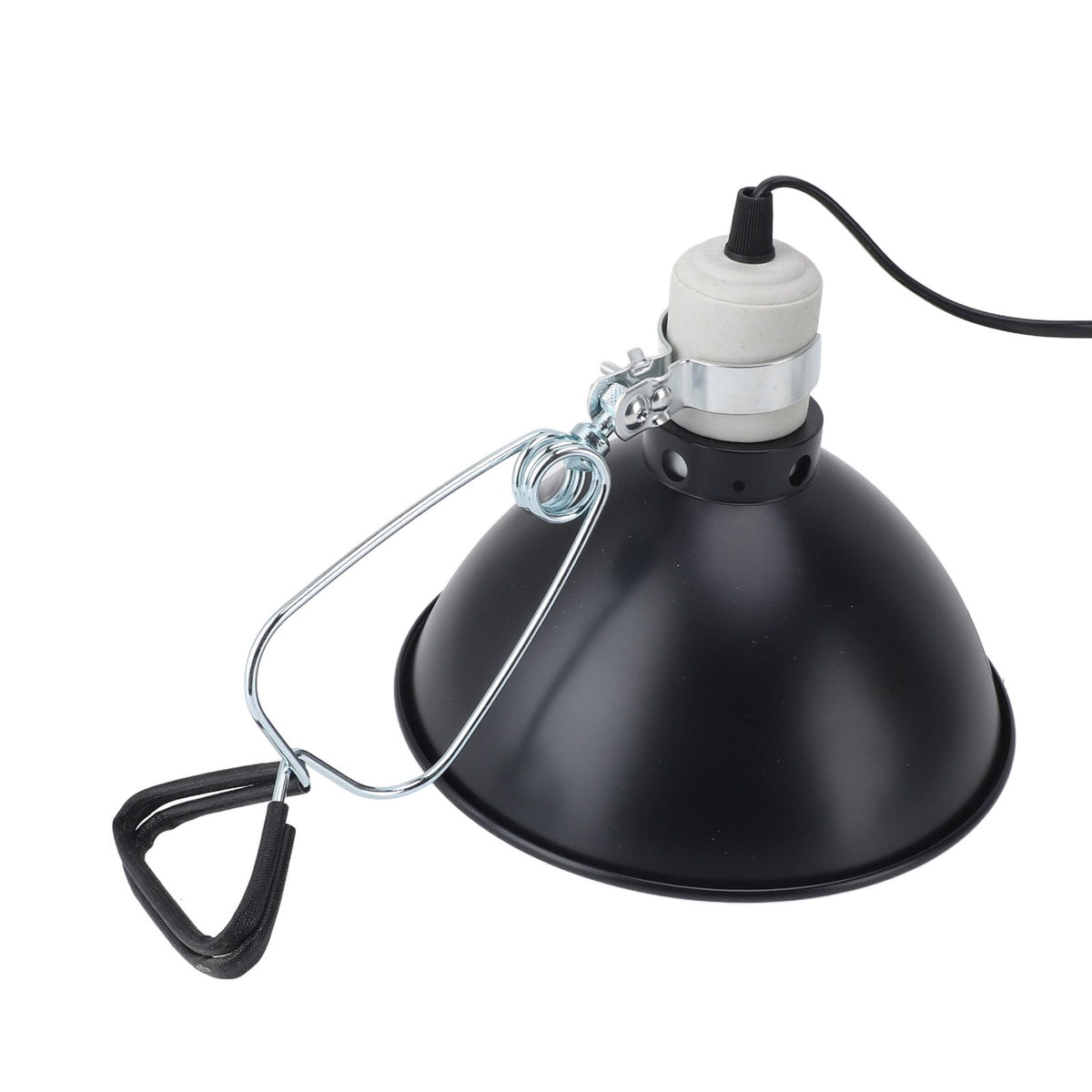 Reptile Heating Lamp Shade for UVA UVB Bulb 300W Dome Light Fixture Cover for Lizards Turtles Snakes EU Plug 220V