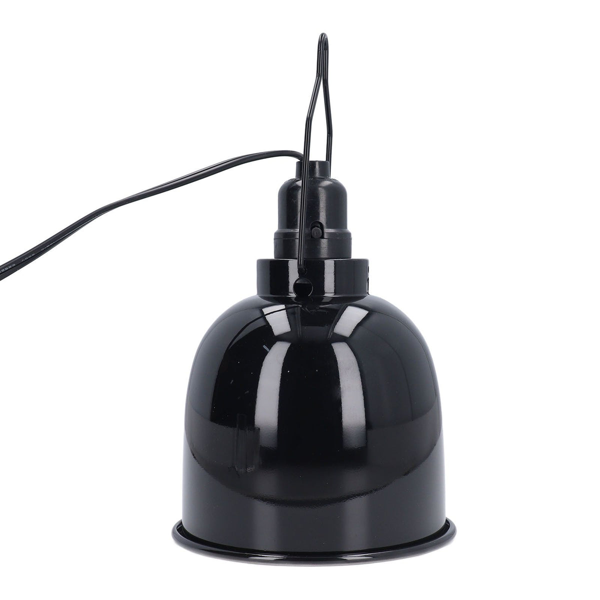 Reptile Heat Lamp Deep Dome Aluminium 250W E27 Reptile Light Fixture for Turtles Lizard Terrarium