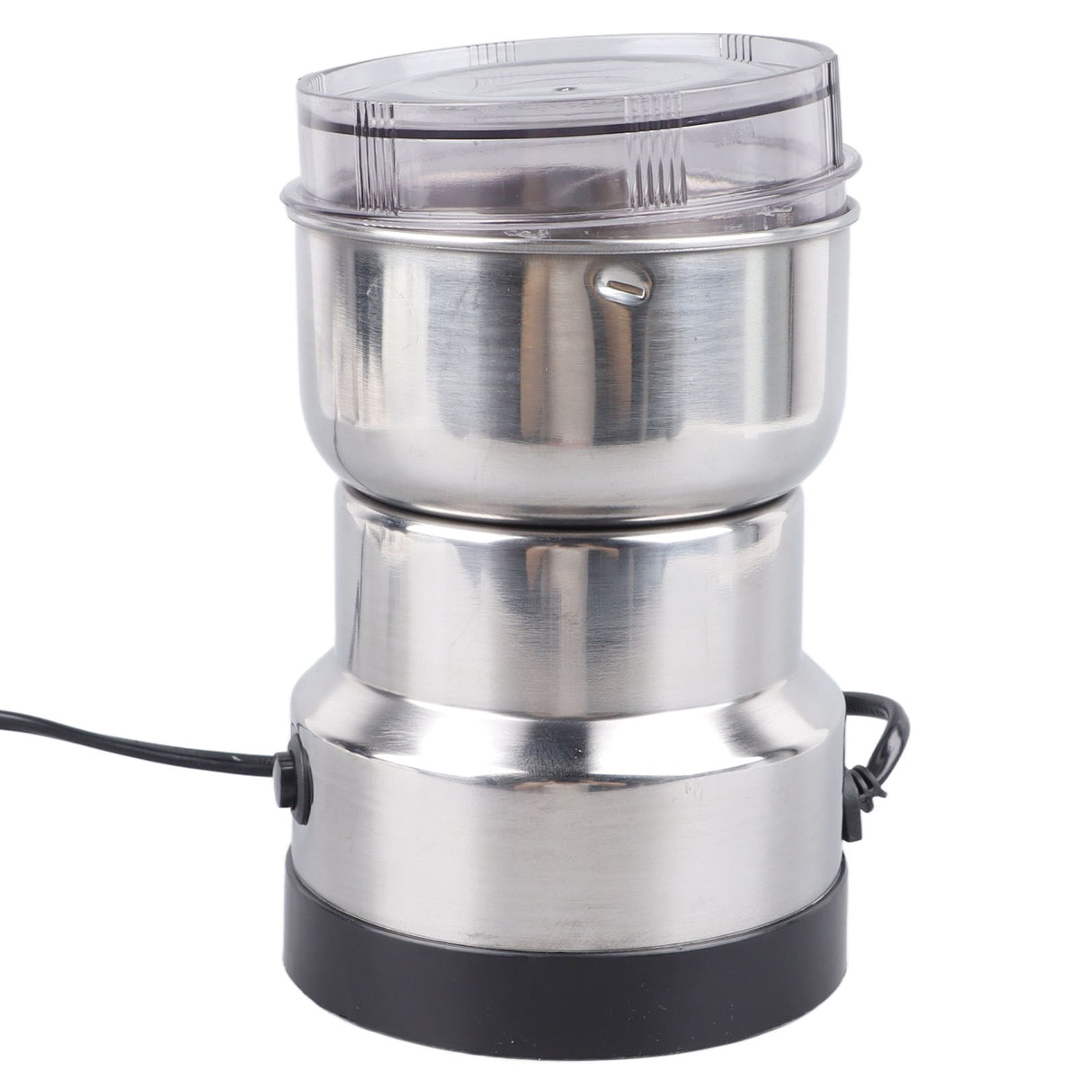 Small Electric Grinder Efficient Grinding Silver Multifunction Portable Coffee Bean Milling Grinder for Daily Use Home