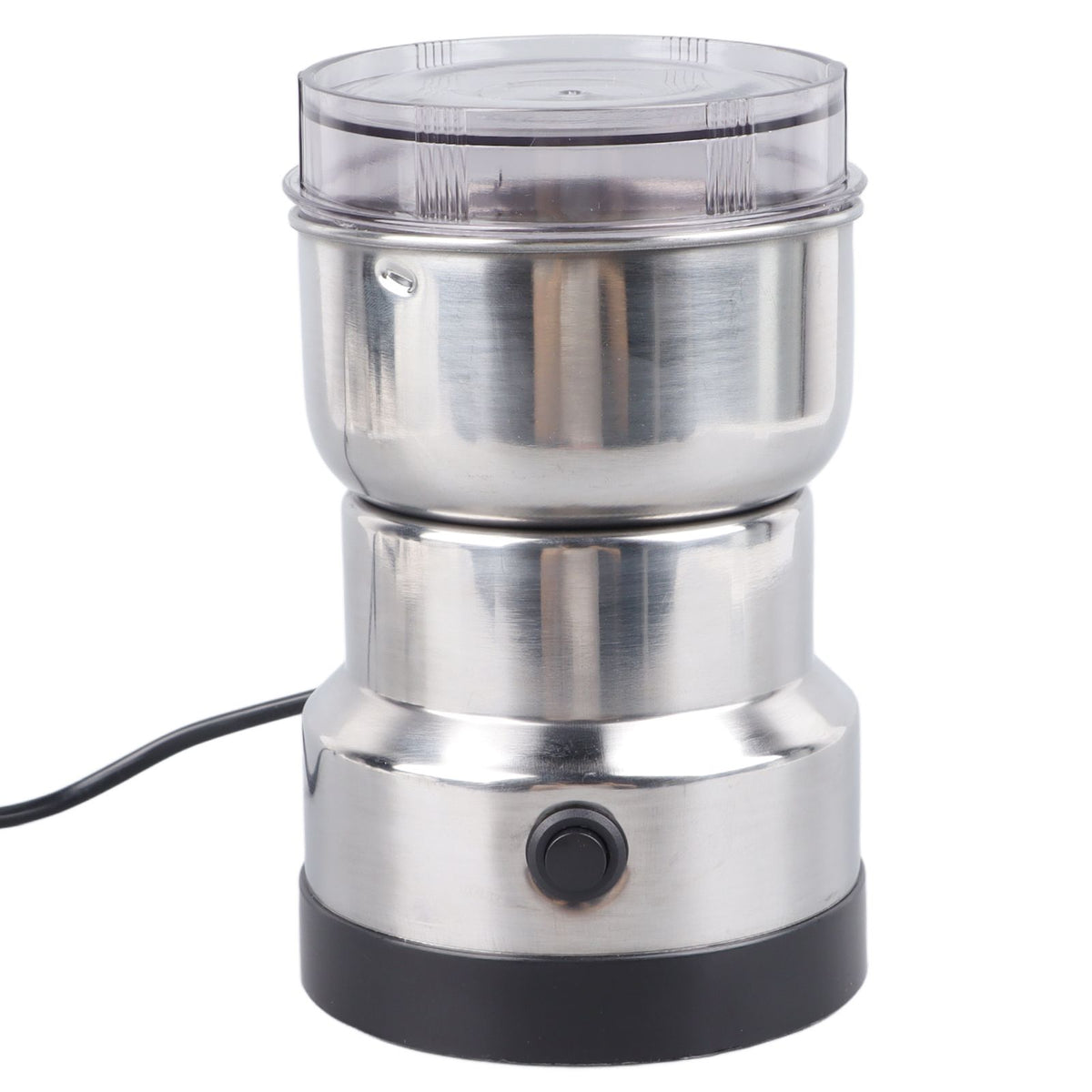 Small Electric Grinder Efficient Grinding Silver Multifunction Portable Coffee Bean Milling Grinder for Daily Use Home