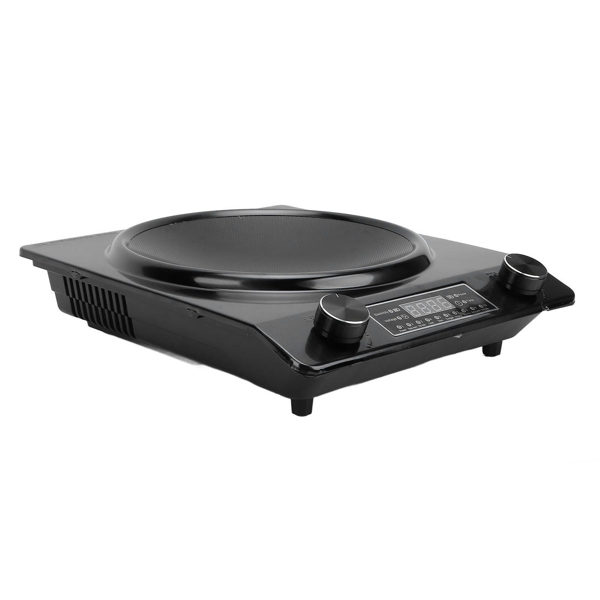 3500W Portable Induction Cooktop Aluminum ABS Countertop Induction Cooker Hot Plate with Smart Touch Panel for Home Kitchen US Plug 110V
