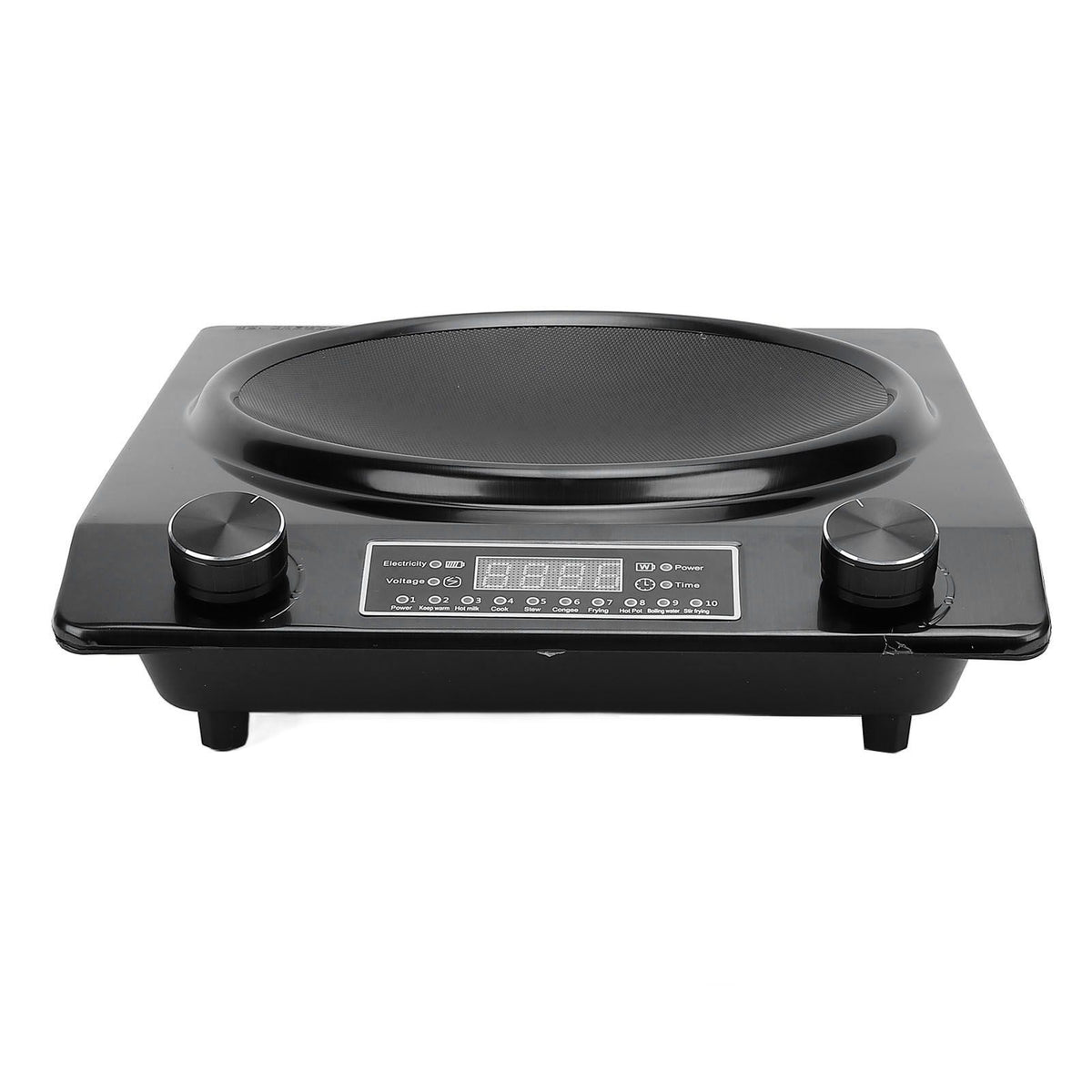 3500W Portable Induction Cooktop Aluminum ABS Countertop Induction Cooker Hot Plate with Smart Touch Panel for Home Kitchen EU Plug 220V