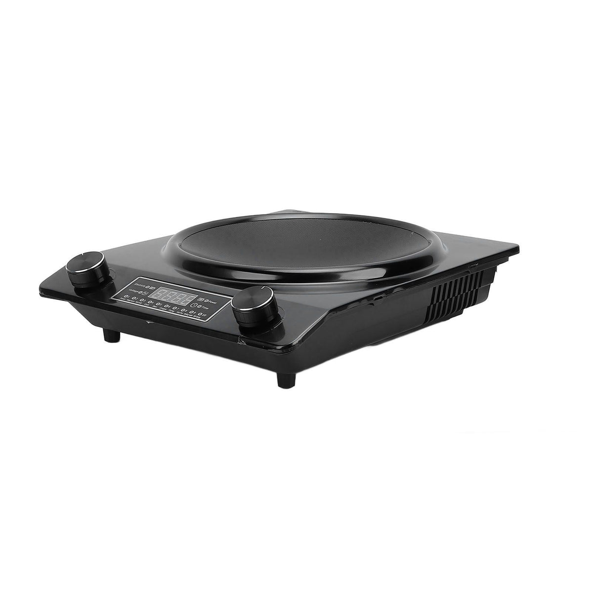 3500W Portable Induction Cooktop Aluminum ABS Countertop Induction Cooker Hot Plate with Smart Touch Panel for Home Kitchen UK Plug 220V