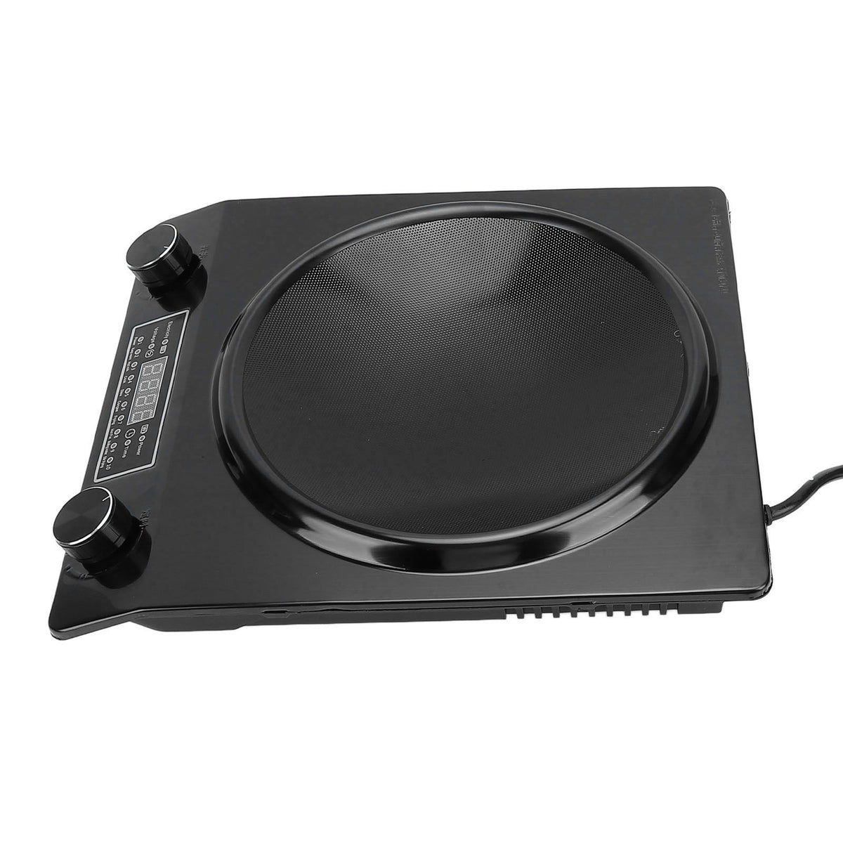 3500W Portable Induction Cooktop Aluminum ABS Countertop Induction Cooker Hot Plate with Smart Touch Panel for Home Kitchen UK Plug 220V