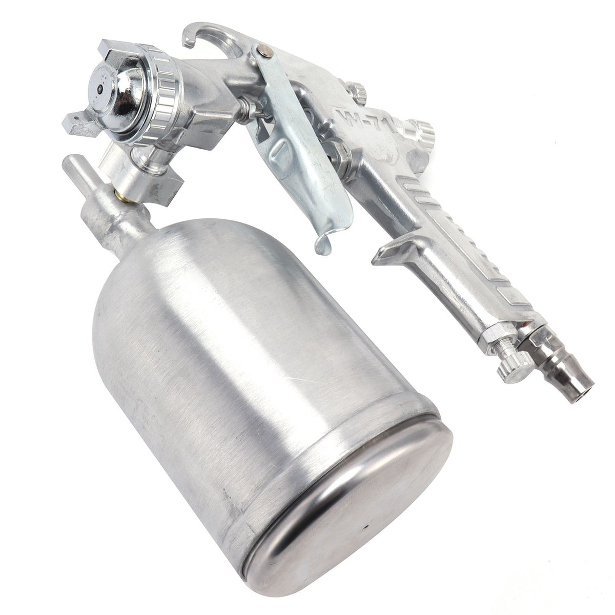 Paint Spray Gun Upper Pot Paint Sprayer Gravity Feed Air Spray Gun Pneumatic Tool for Household Use