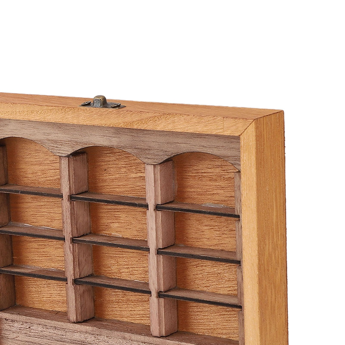 Miniature Wooden Bookshelf Anxiety Relief Multi Books Display Case Cabinet Desk Ornament Decoration