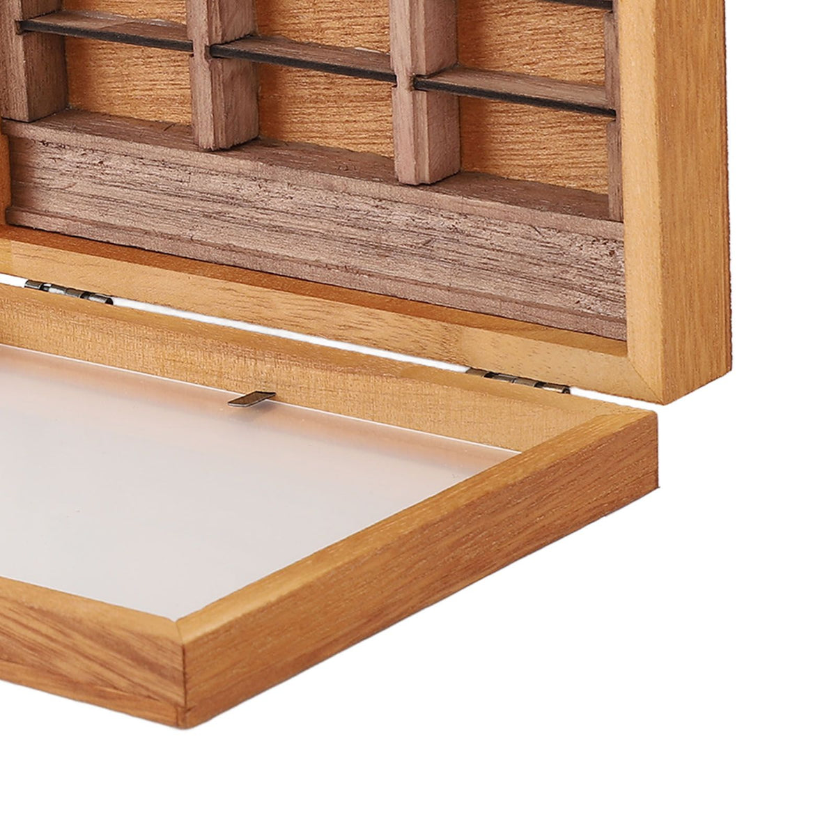 Miniature Wooden Bookshelf Anxiety Relief Multi Books Display Case Cabinet Desk Ornament Decoration