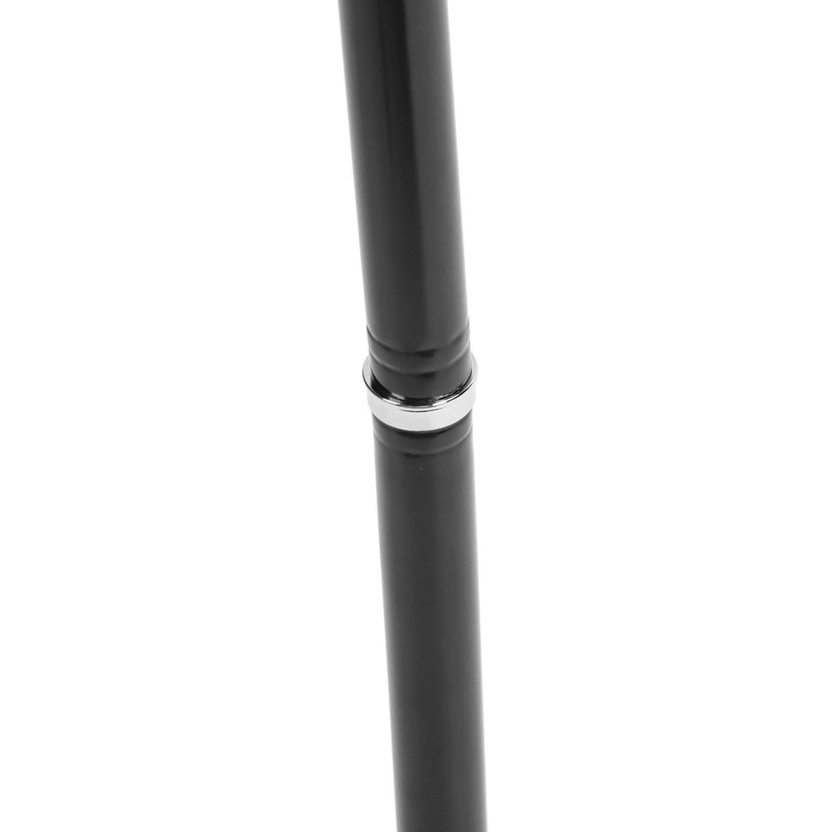 Floor Ashtray Self Cleaning Detachable Adjustable Height Standing Ash Tray with Lid for Restaurant KTV Patio Living Room Black