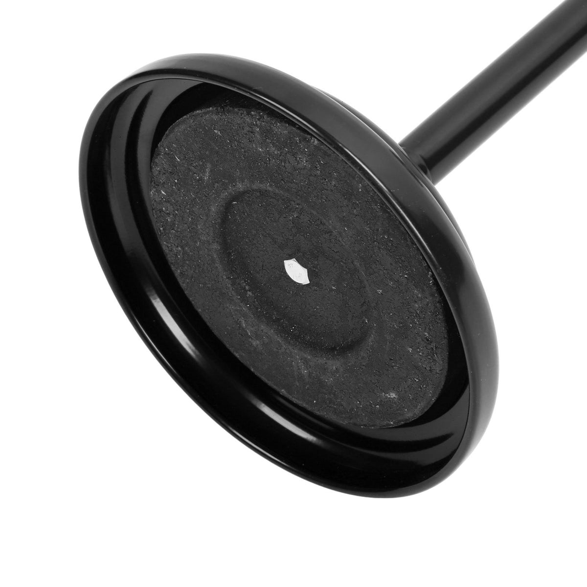 Floor Ashtray Self Cleaning Detachable Adjustable Height Standing Ash Tray with Lid for Restaurant KTV Patio Living Room Black