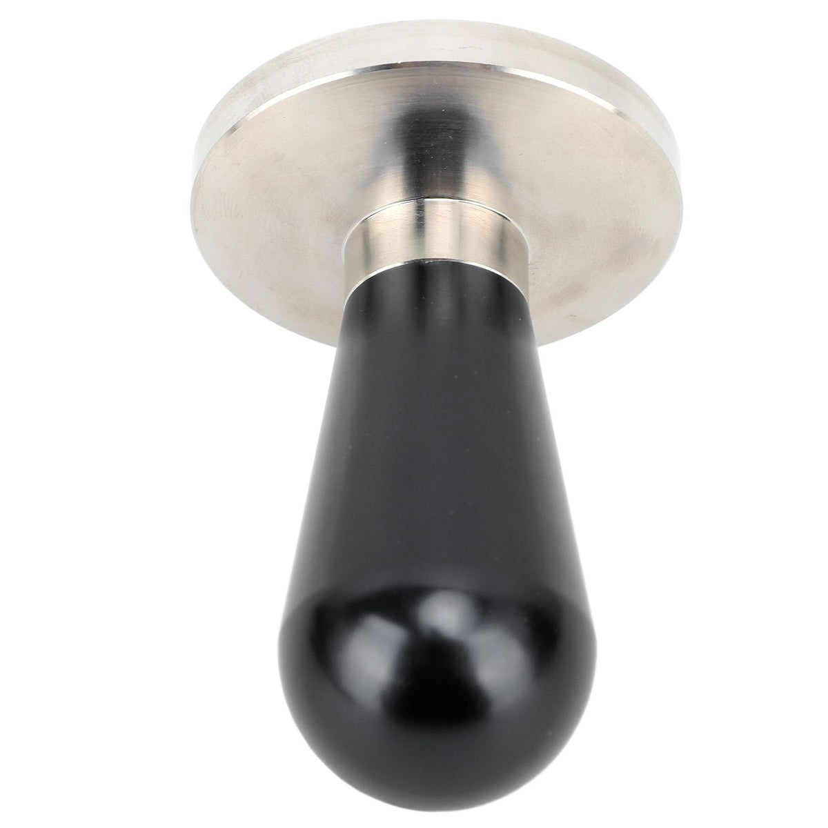 58mm Coffee Tamper Aluminium Alloy Ergonomic Handle Consistent Compression Coffee Press Tamper for Home Coffee Shop Black