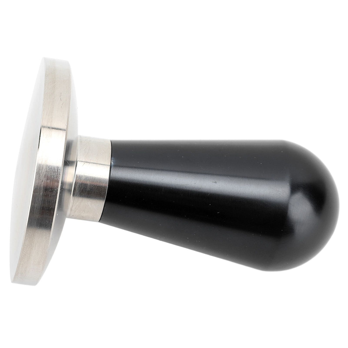 58mm Coffee Tamper Aluminium Alloy Ergonomic Handle Consistent Compression Coffee Press Tamper for Home Coffee Shop Black
