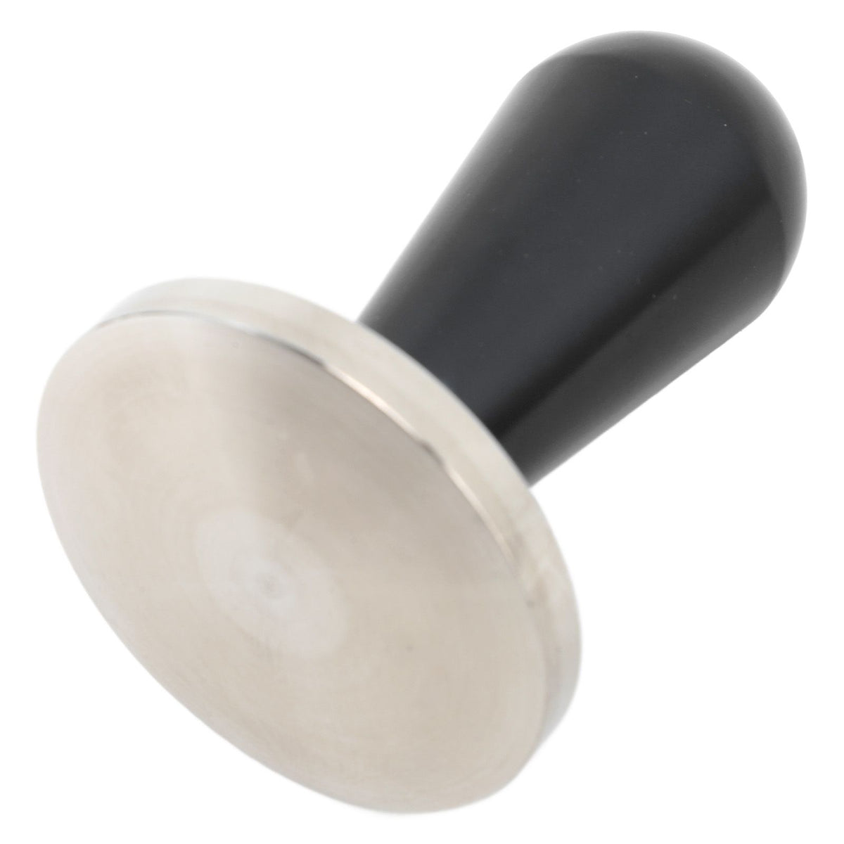 58mm Coffee Tamper Aluminium Alloy Ergonomic Handle Consistent Compression Coffee Press Tamper for Home Coffee Shop Black