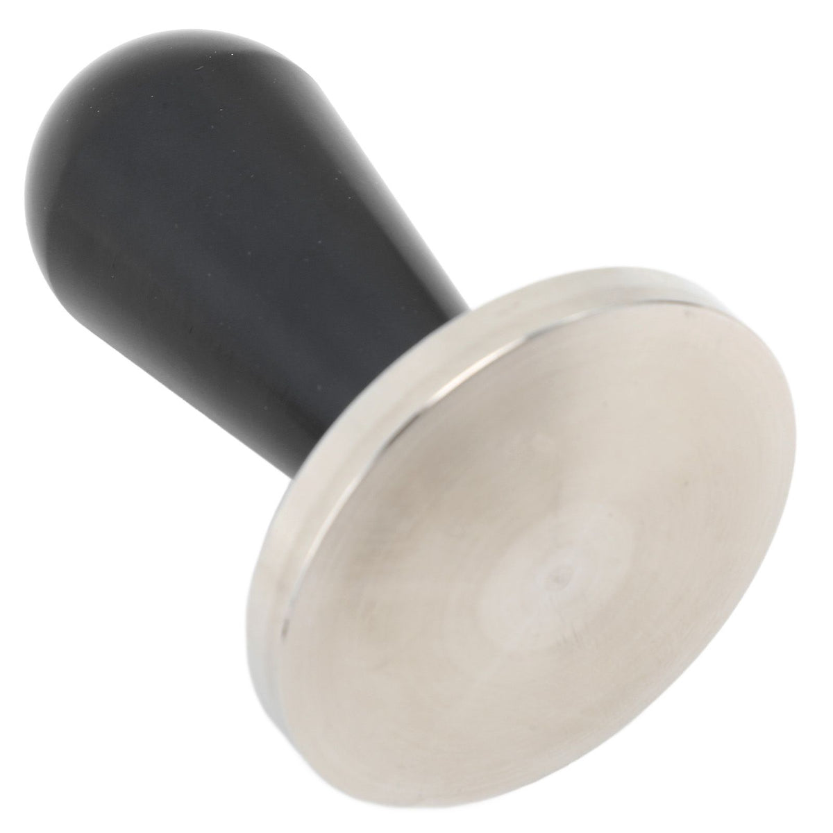 58mm Coffee Tamper Aluminium Alloy Ergonomic Handle Consistent Compression Coffee Press Tamper for Home Coffee Shop Black