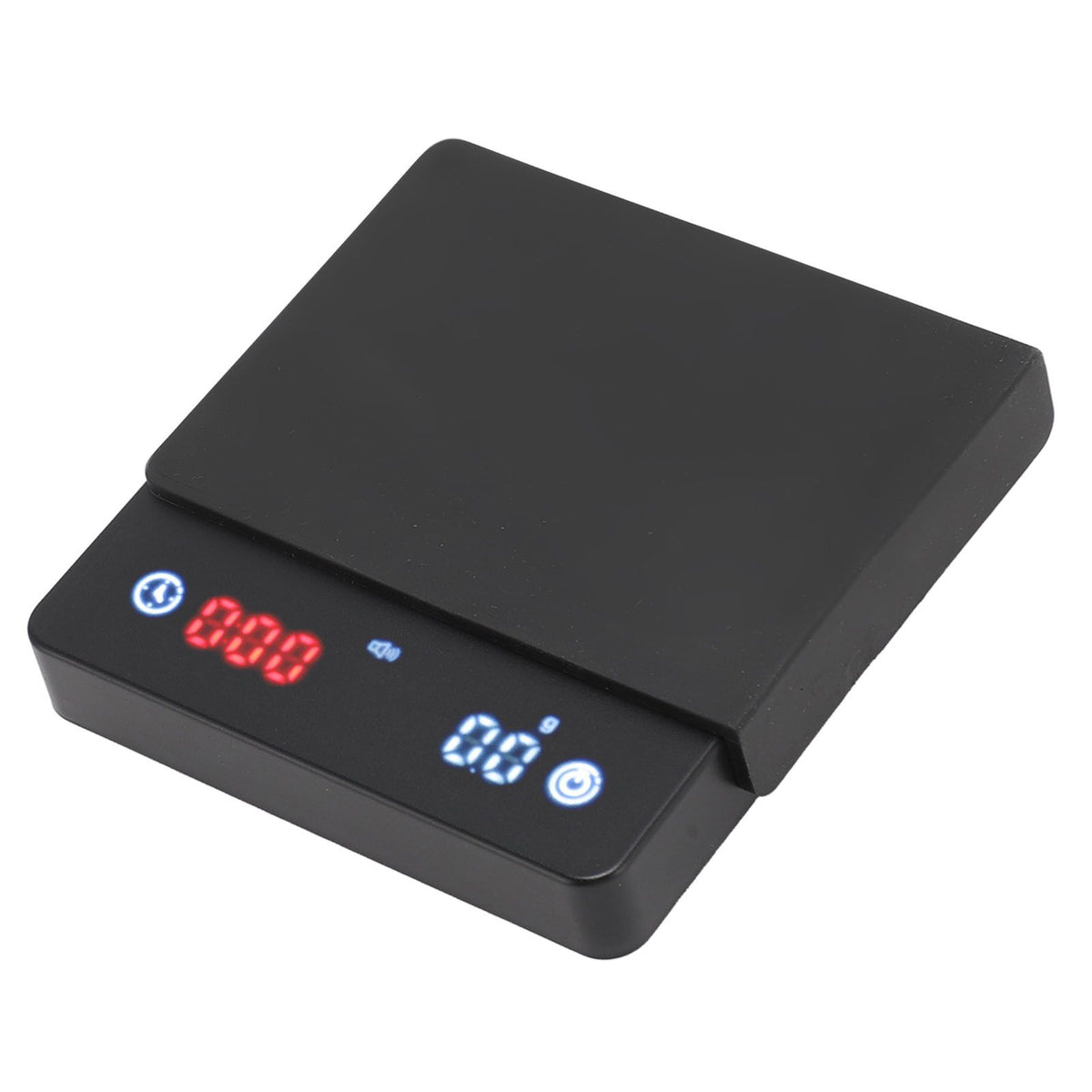 Coffee Scale Mini Rechargeable Portable Digital Coffee Scale with Timer Removable Silicone Pad for Hand Brewed Coffee