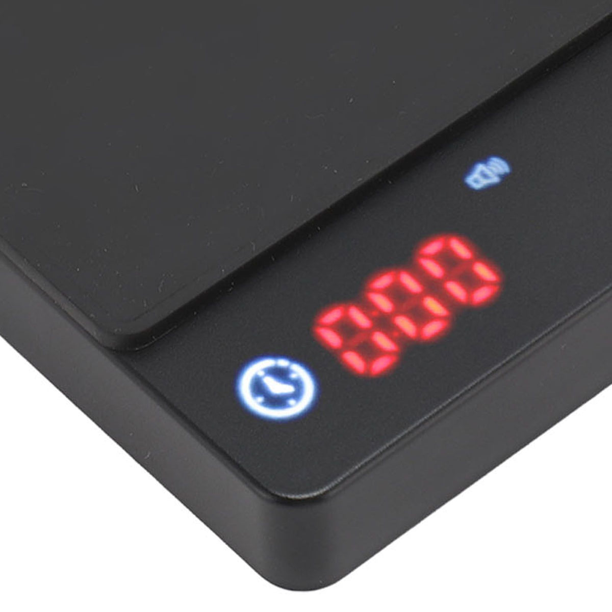 Coffee Scale Mini Rechargeable Portable Digital Coffee Scale with Timer Removable Silicone Pad for Hand Brewed Coffee