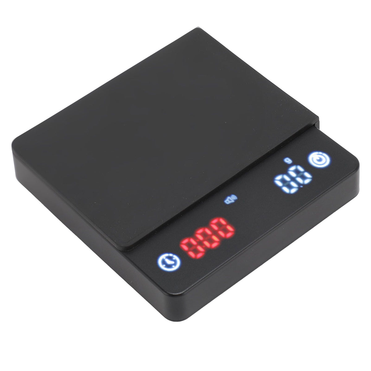 Coffee Scale Mini Rechargeable Portable Digital Coffee Scale with Timer Removable Silicone Pad for Hand Brewed Coffee