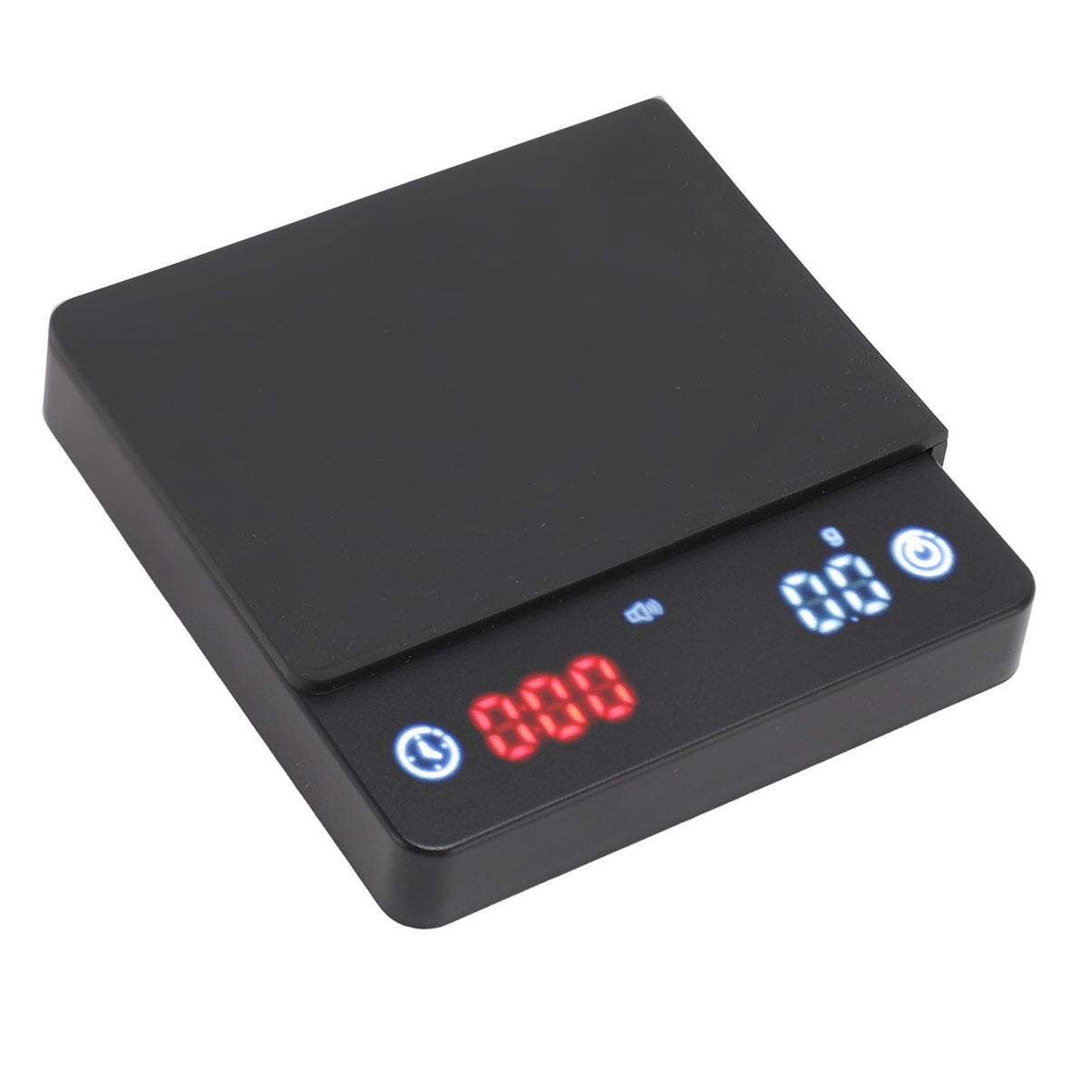 Coffee Scale Mini Rechargeable Portable Digital Coffee Scale with Timer Removable Silicone Pad for Hand Brewed Coffee