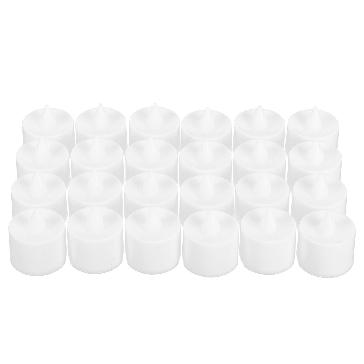 24Pcs LED Electronic Simulation Candle Light Holiday Wedding Proposal Birthday Decoration Light